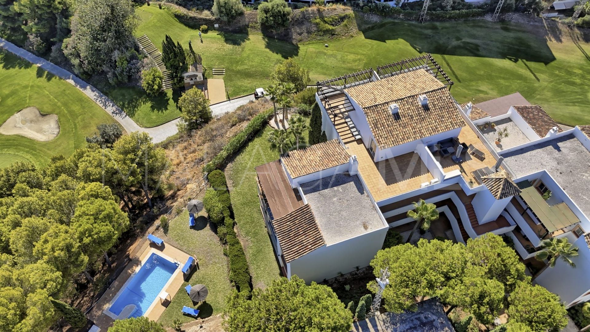 For sale Miraflores Golf ground floor apartment with 3 bedrooms