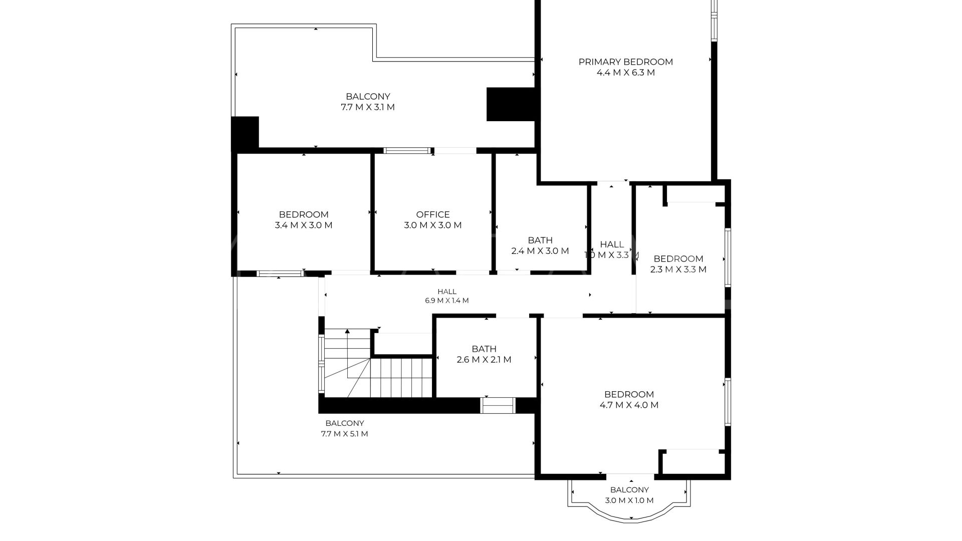 Hus i byn for sale in Miraflores del Palo