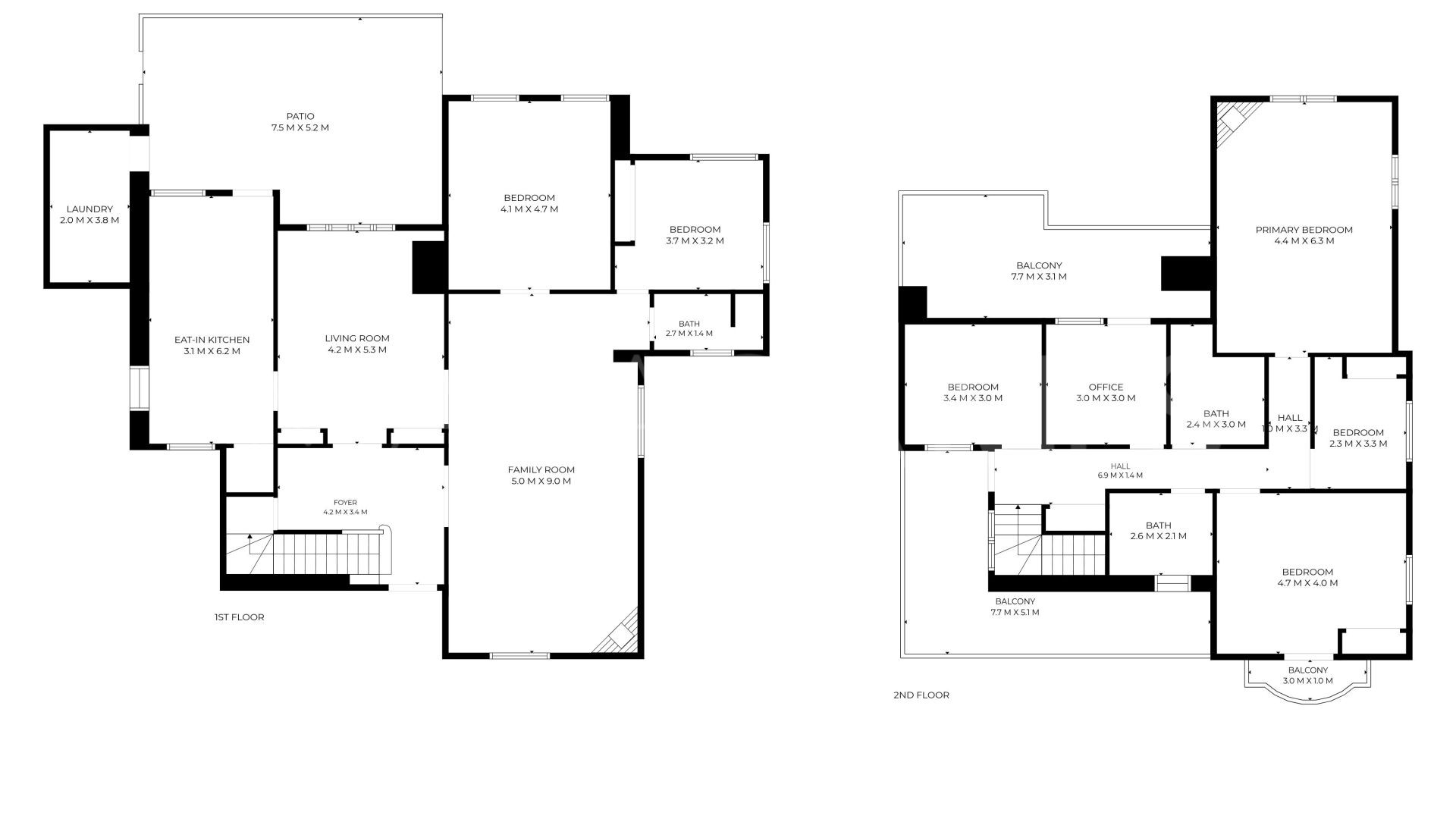 Hus i byn for sale in Miraflores del Palo