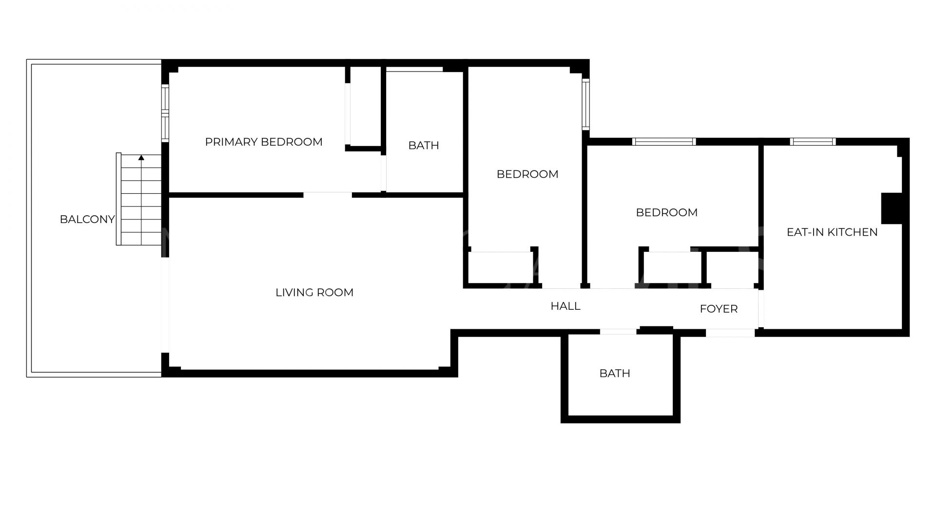 Zweistöckiges penthouse for sale in Rincon de la Victoria
