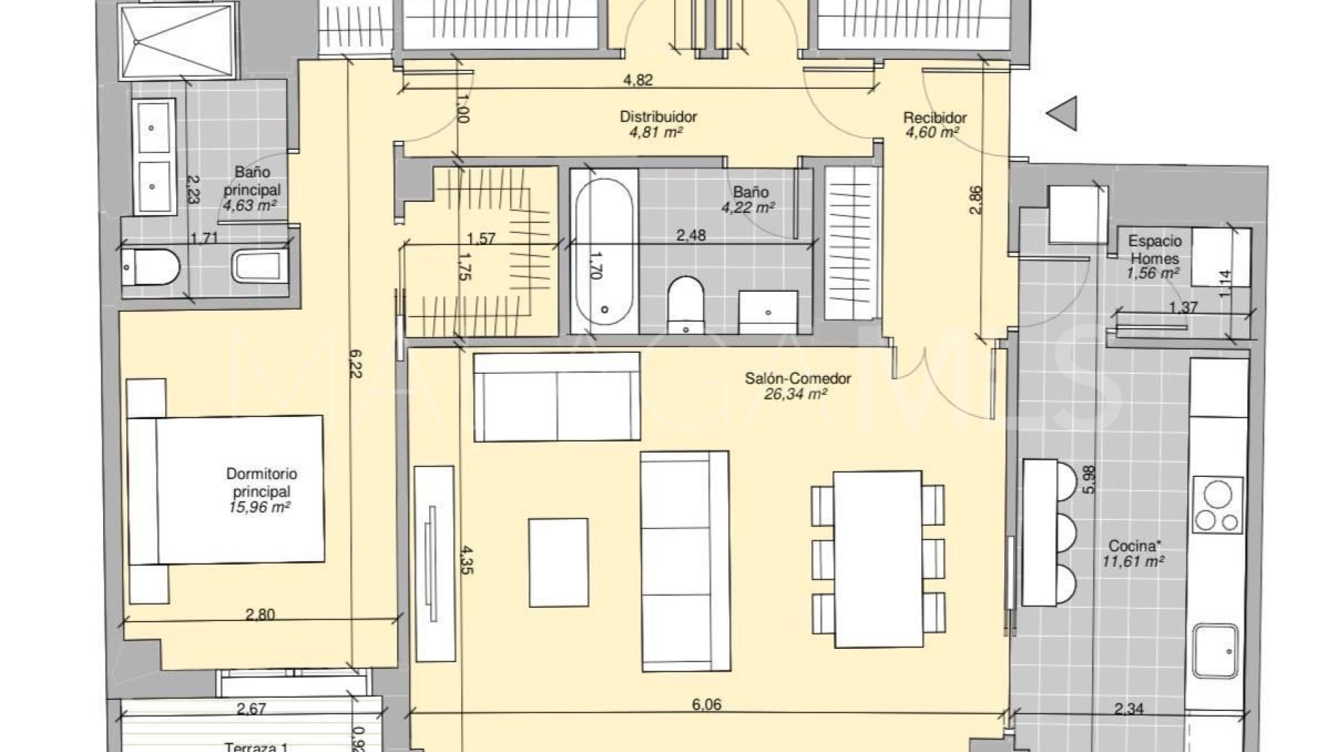 Appartement for sale in Malaga - Centro