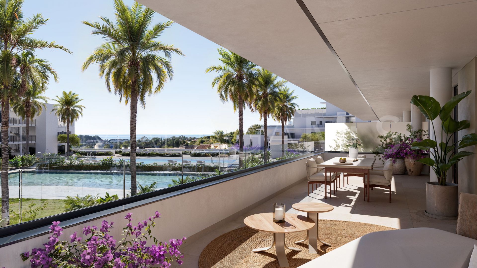 For sale ground floor apartment with 2 bedrooms in La Resina Golf