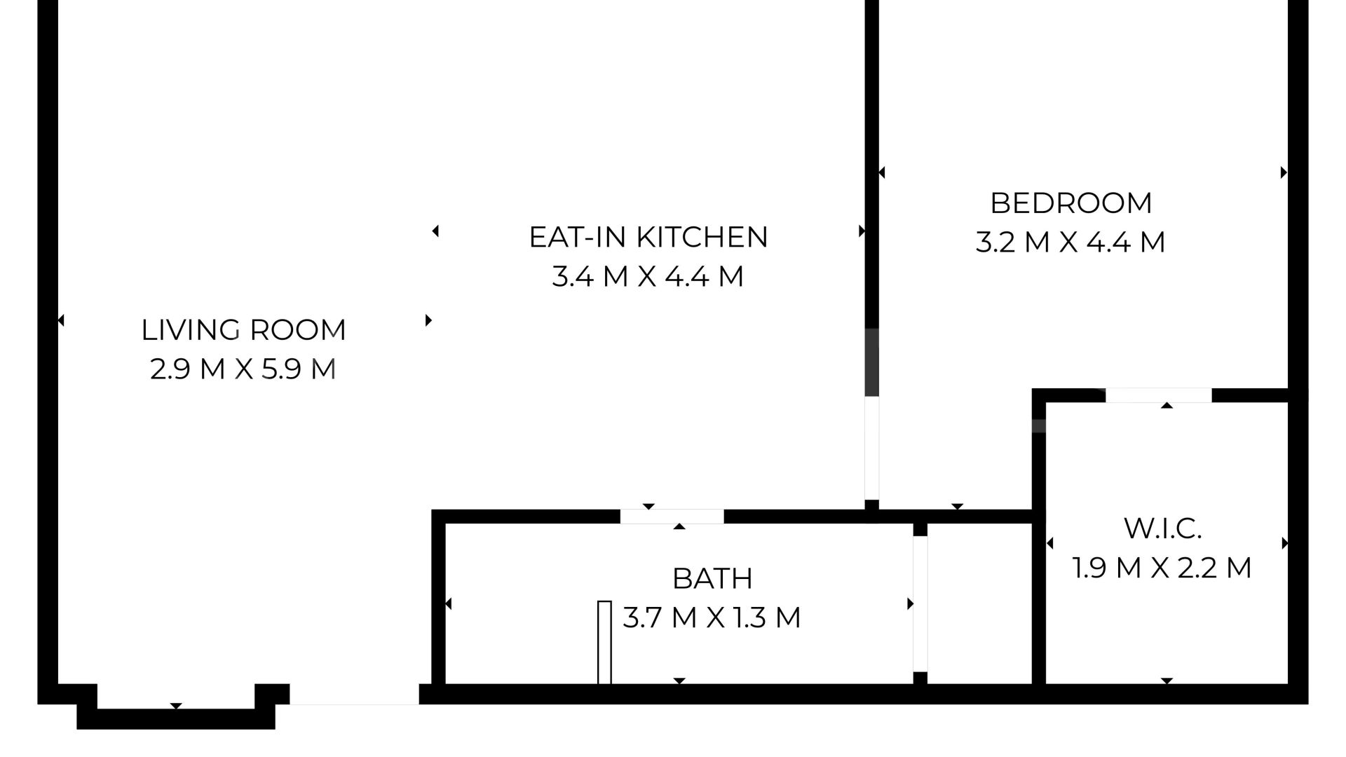 1 bedroom apartment in Malaga for sale