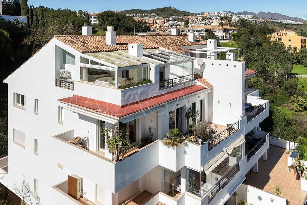 For sale duplex penthouse in Mijas Costa with 3 bedrooms