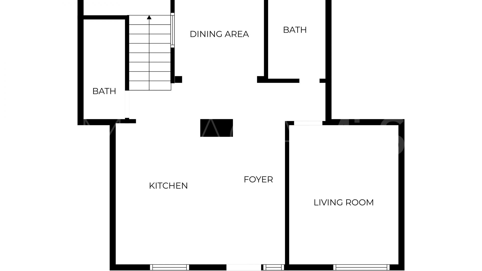 Maison de ville for sale in Malaga