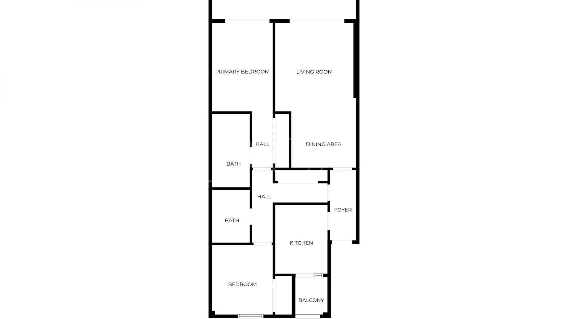Balcones del Chaparral, apartamento de 2 bedrooms a la venta