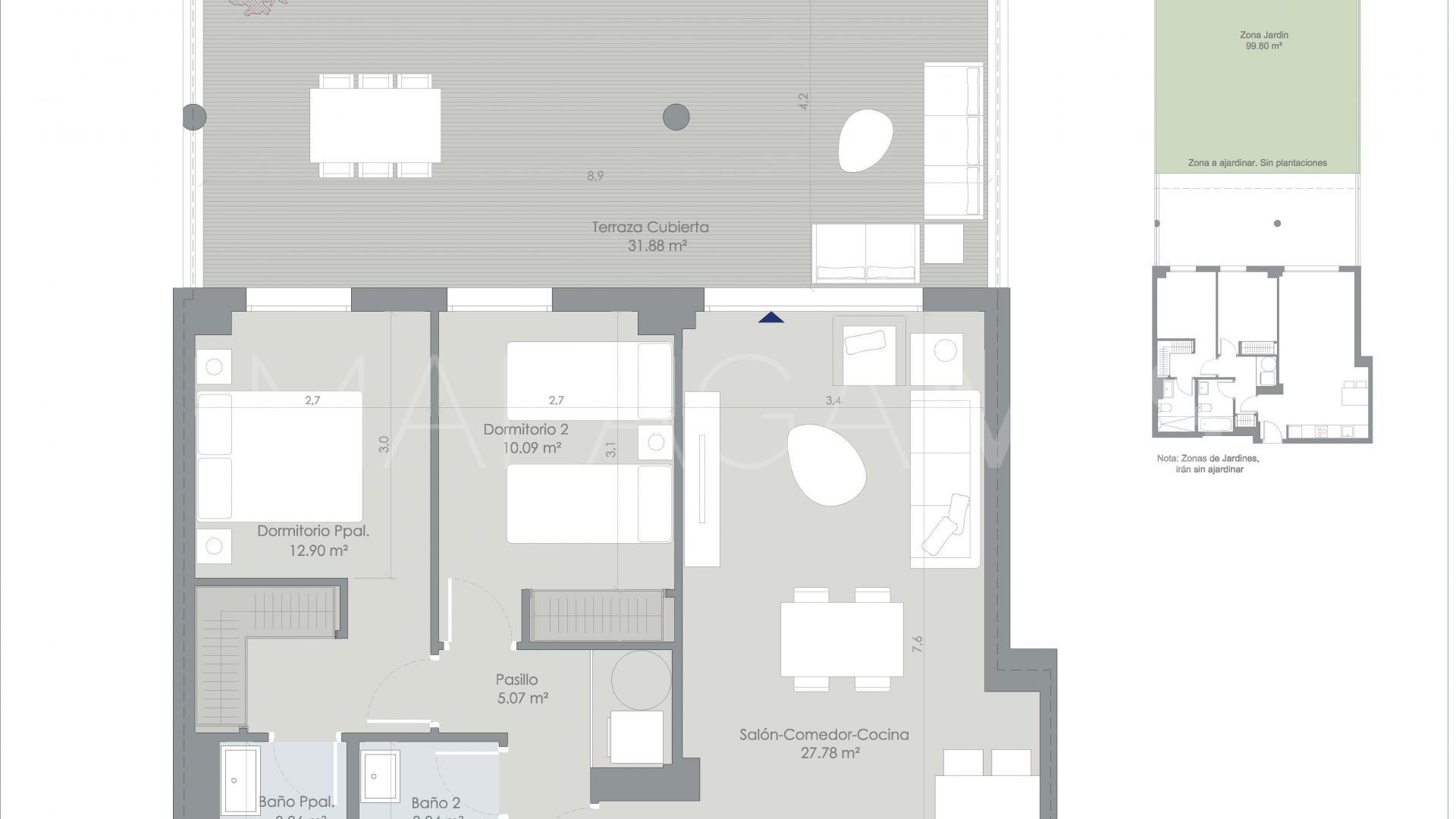 Appartement rez de chaussée for sale in Estepona Est