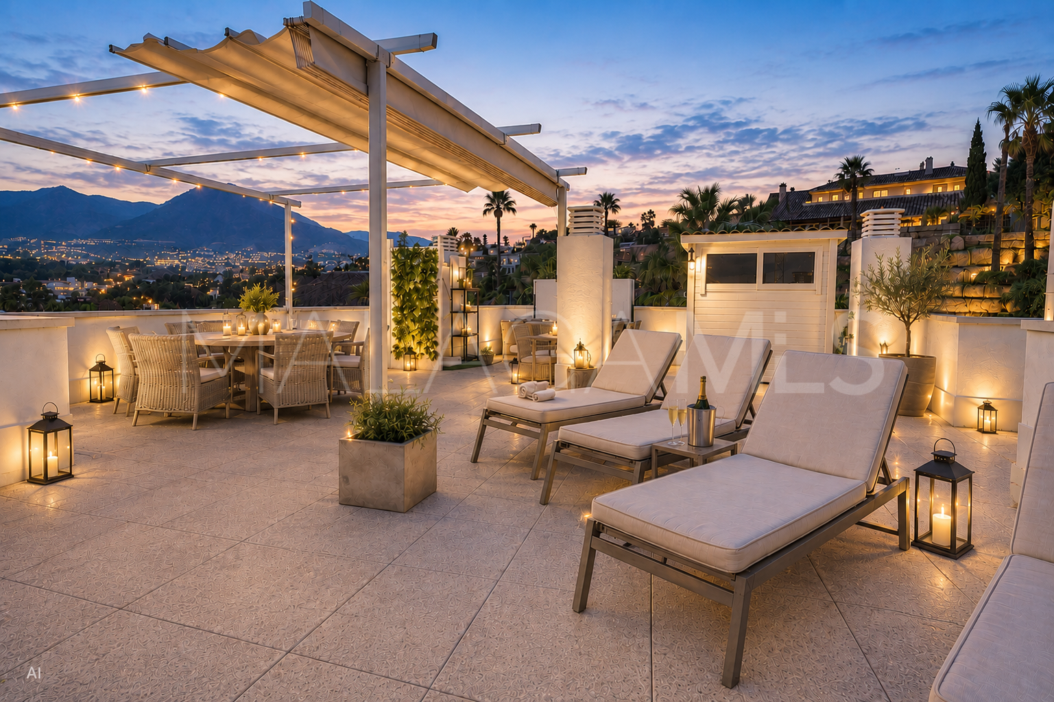 For sale penthouse in Torrequebrada