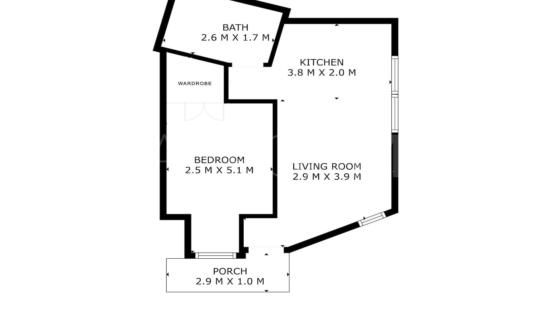 Apartment for sale in Estepona East with 1 bedroom