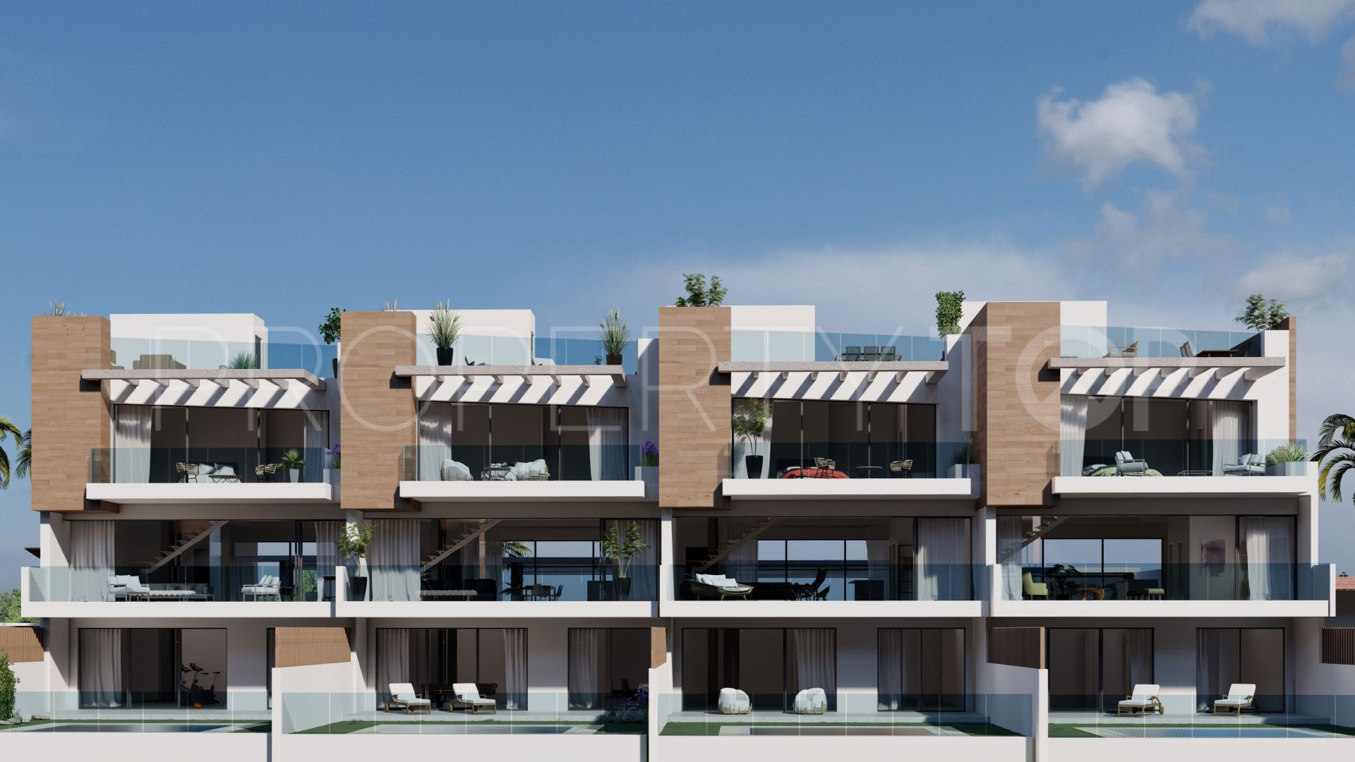 Buy semi detached villa with 3 bedrooms in Torreblanca