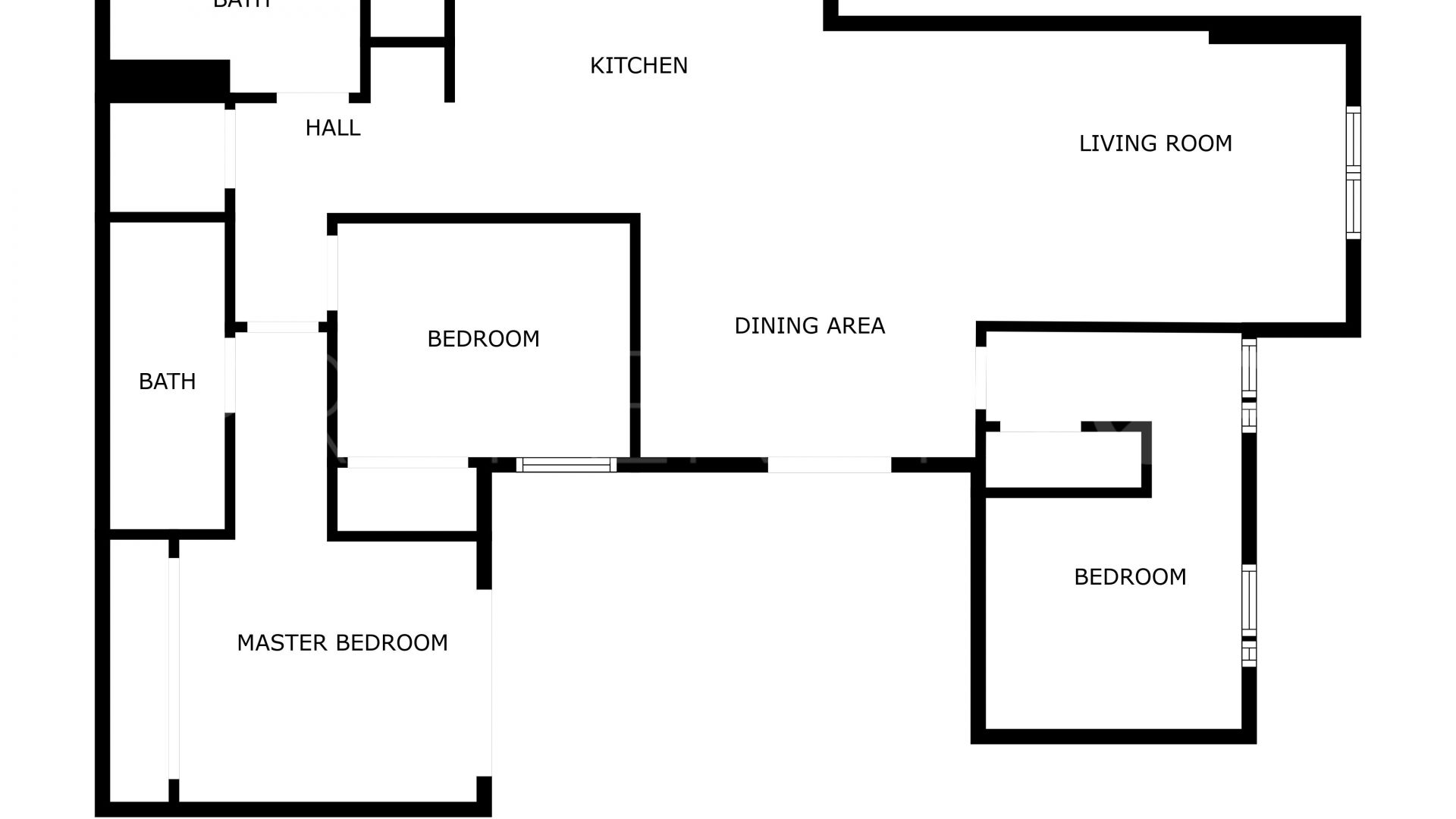 Centro Histórico, apartamento de 3 dormitorios en venta