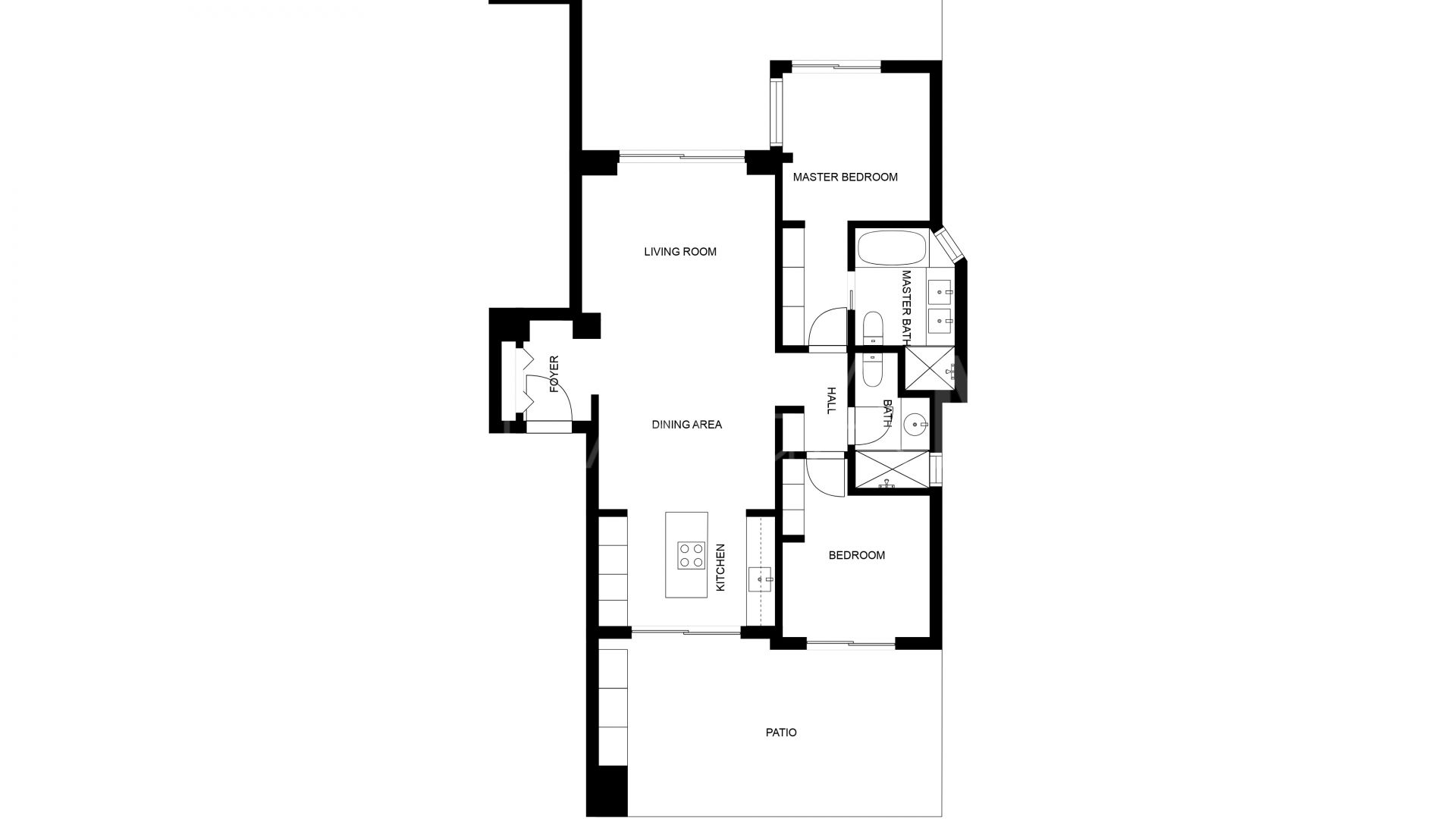 Ground floor apartment for sale in Benahavis with 2 bedrooms