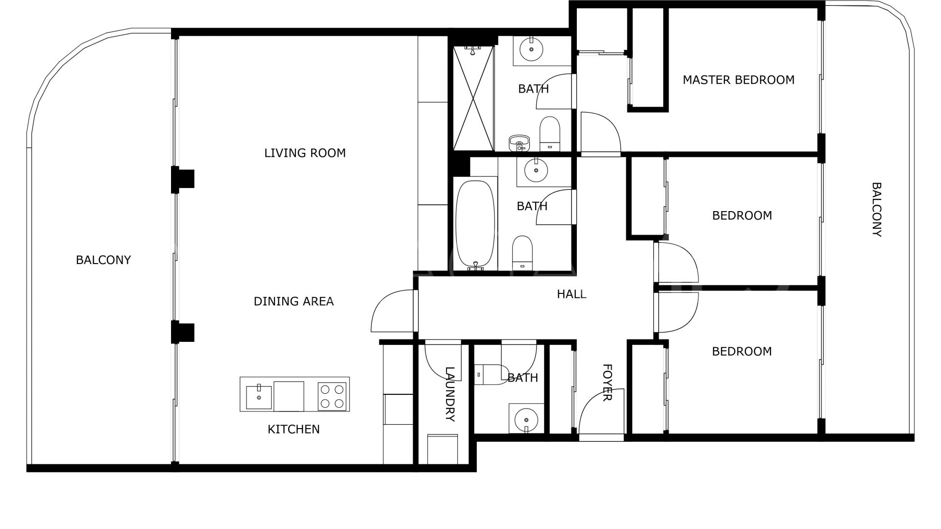 Apartamento for sale de 3 bedrooms in Estepona Playa