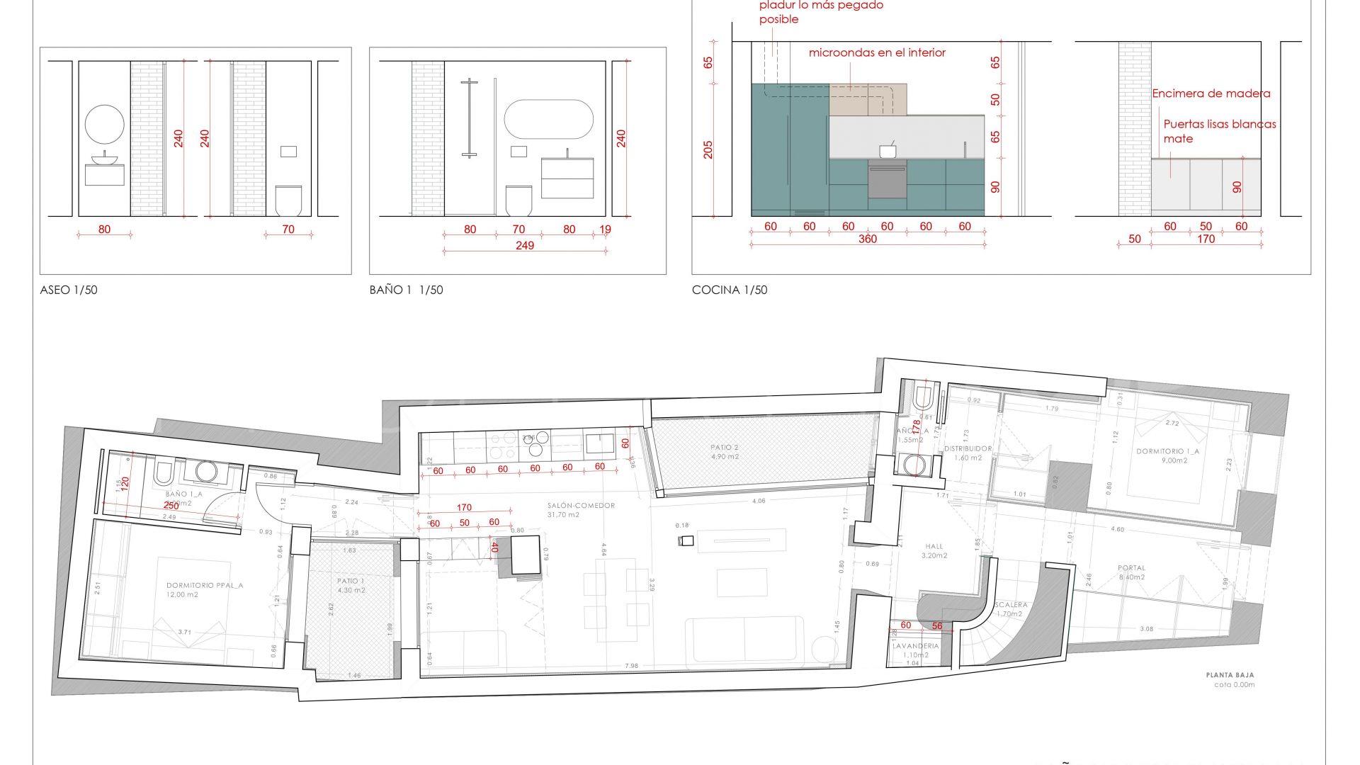 Centro Histórico, apartamento planta baja en venta