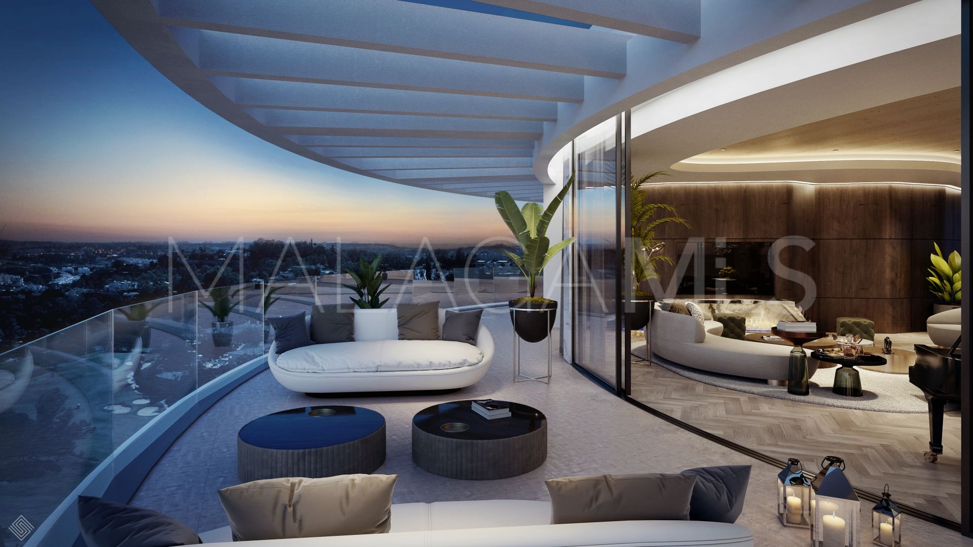 Duplex penthouse for sale in The View Marbella