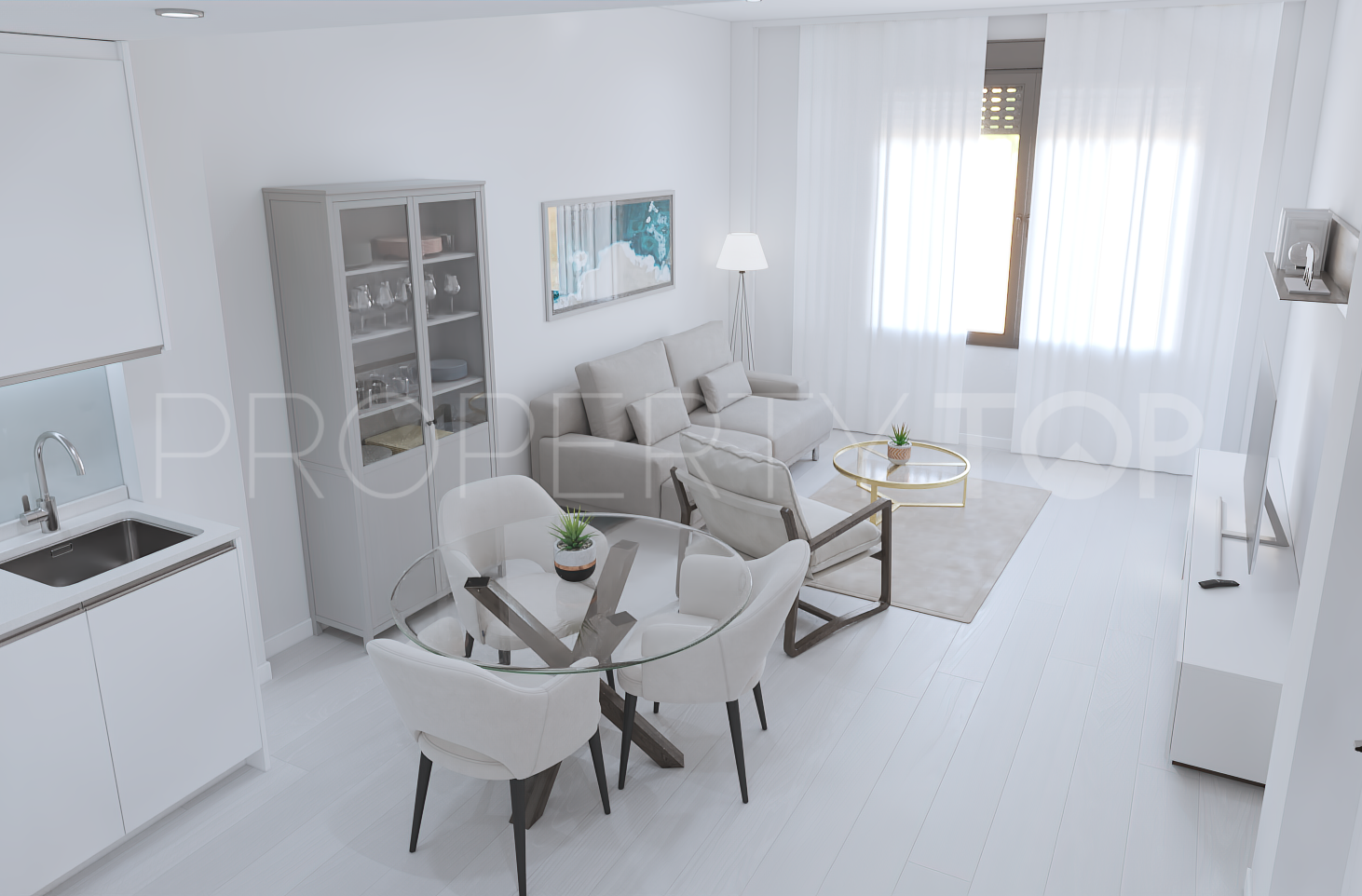Apartamento planta baja de 2 dormitorios a la venta en Fuengirola Centro