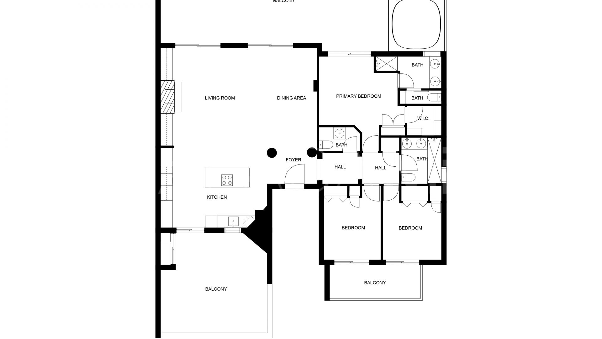 Buy apartamento in Condado de Sierra Blanca de 3 bedrooms