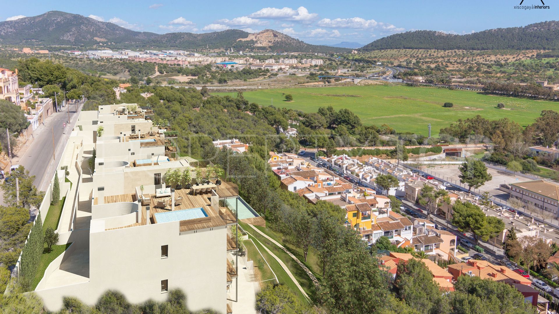Buy penthouse in Santa Ponsa with 4 bedrooms