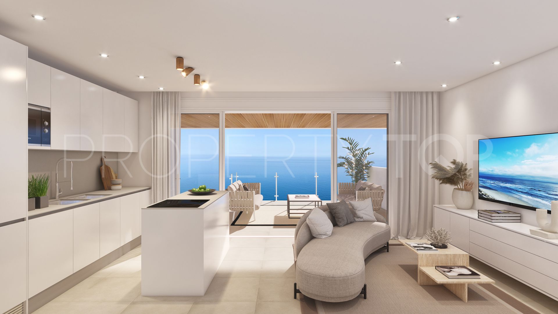 Groundfloor Apartments with lift for sale in Chaparil Torrecilla