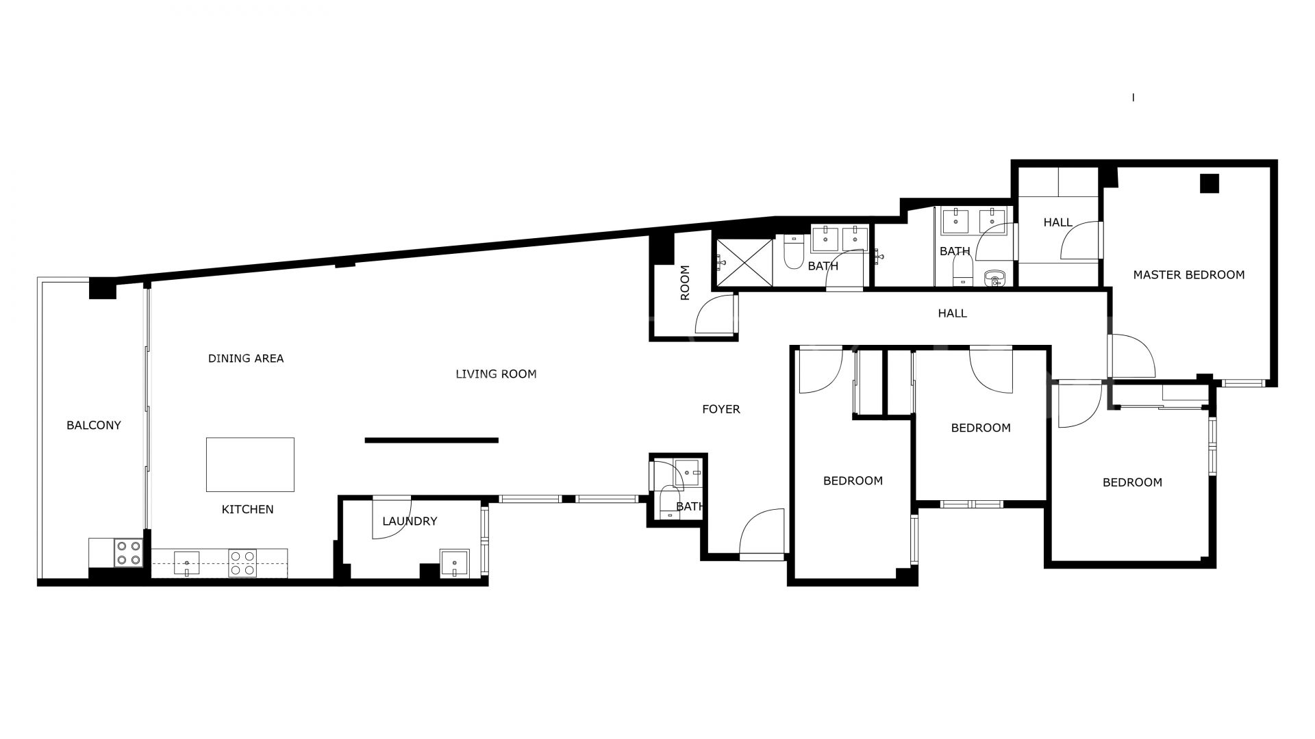 Centro Histórico, apartamento de 4 dormitorios en venta