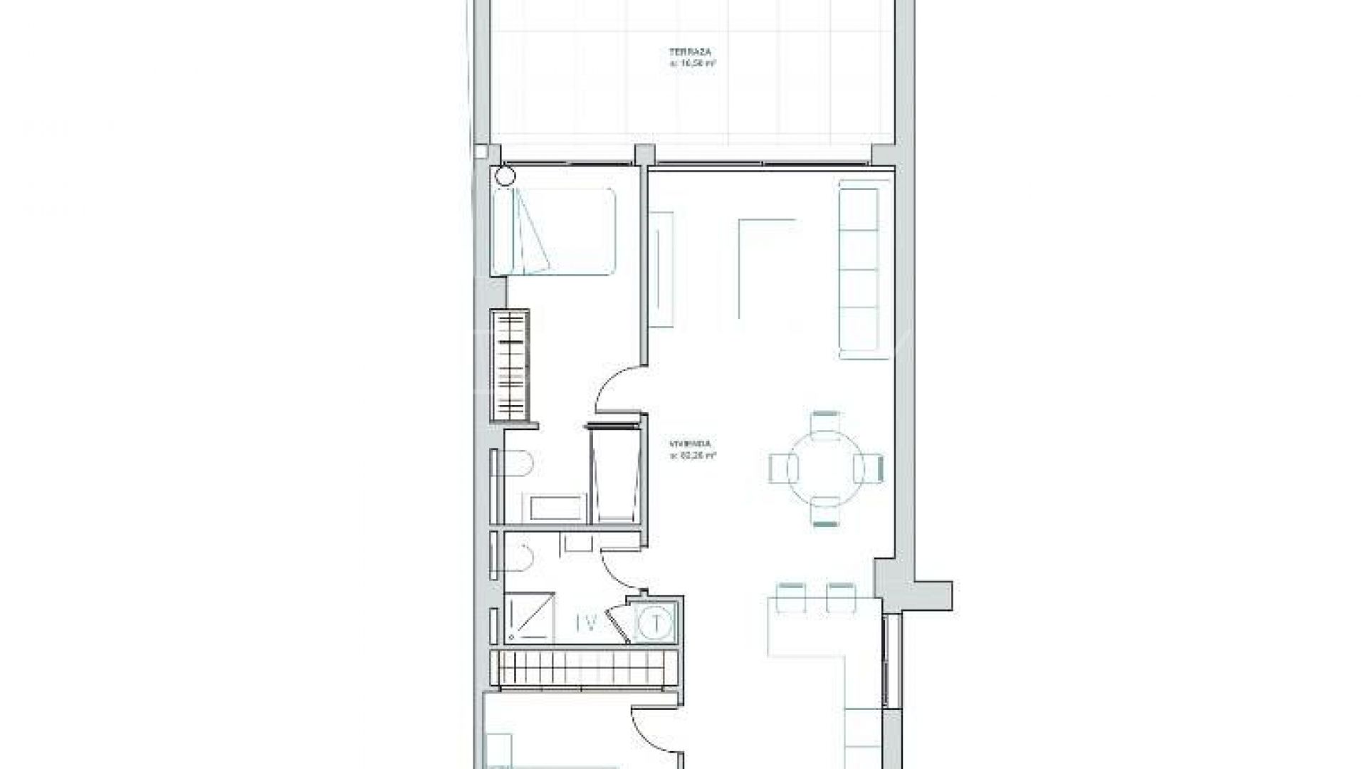 Apartamento planta baja en venta en Los Pinos de Aloha con 2 dormitorios