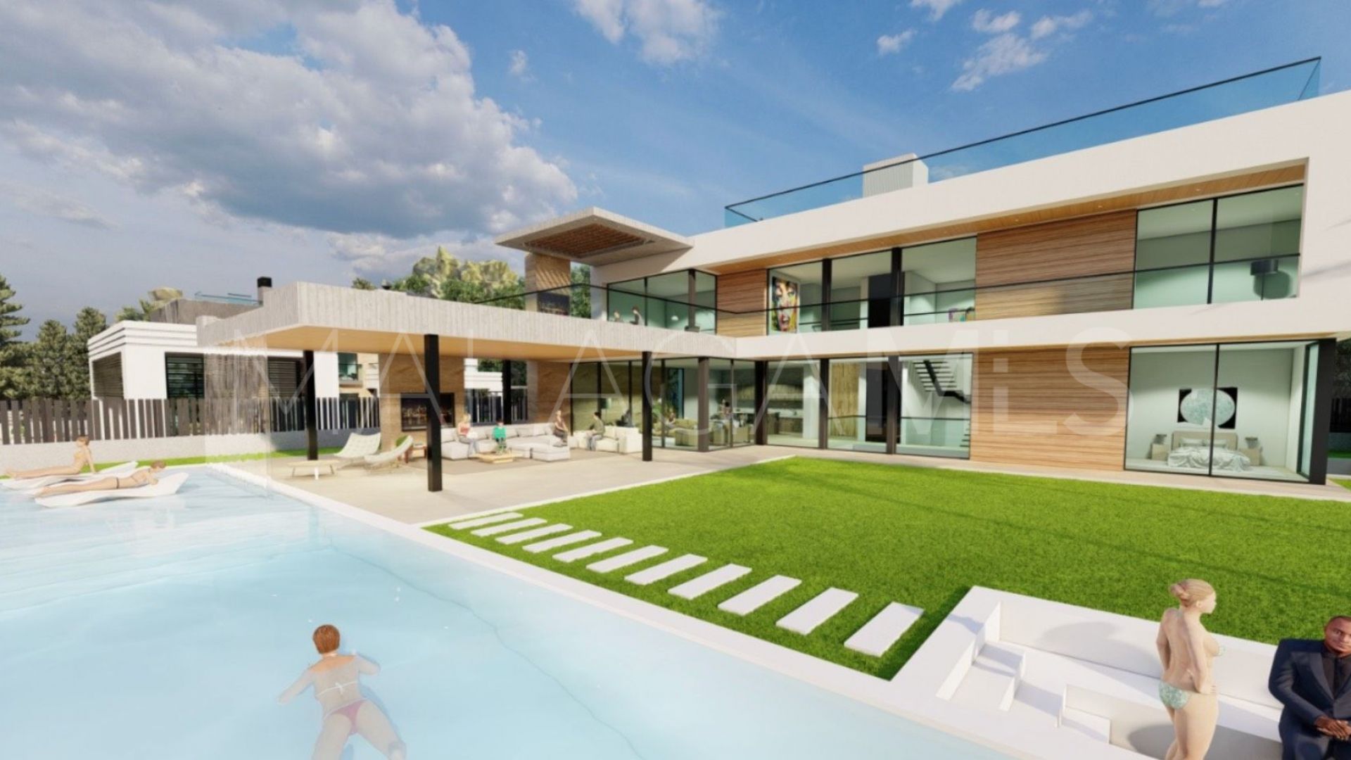 Buy villa in Nueva Andalucia with 6 bedrooms