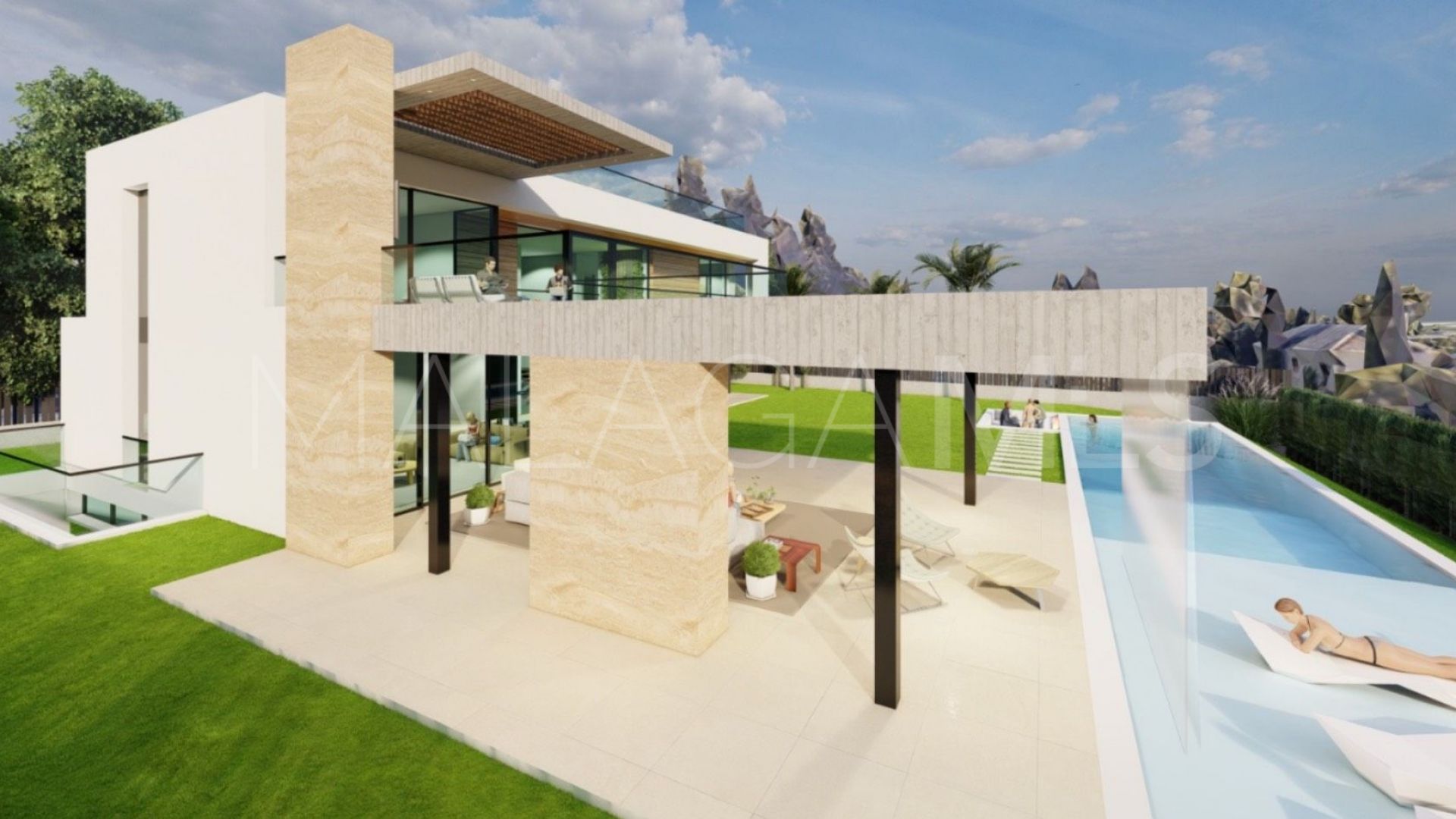Buy villa in Nueva Andalucia with 6 bedrooms