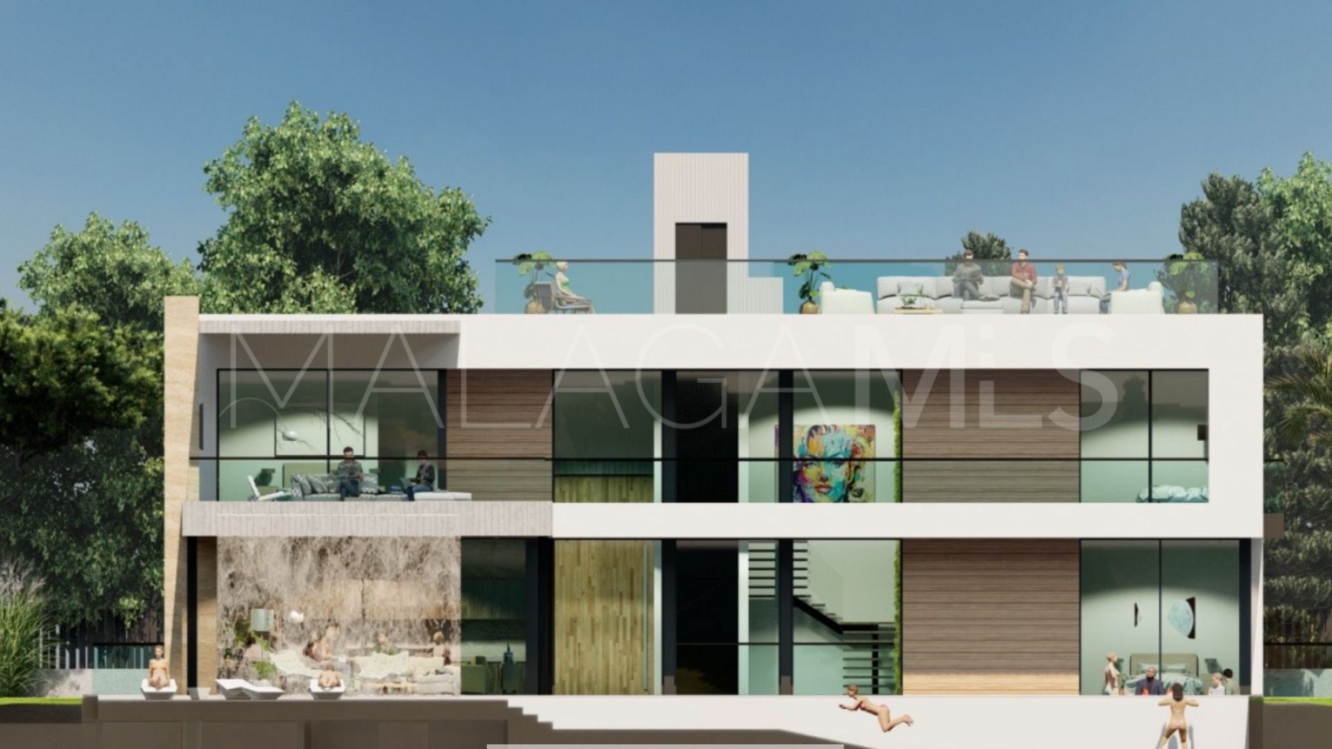 Buy villa in Nueva Andalucia with 6 bedrooms