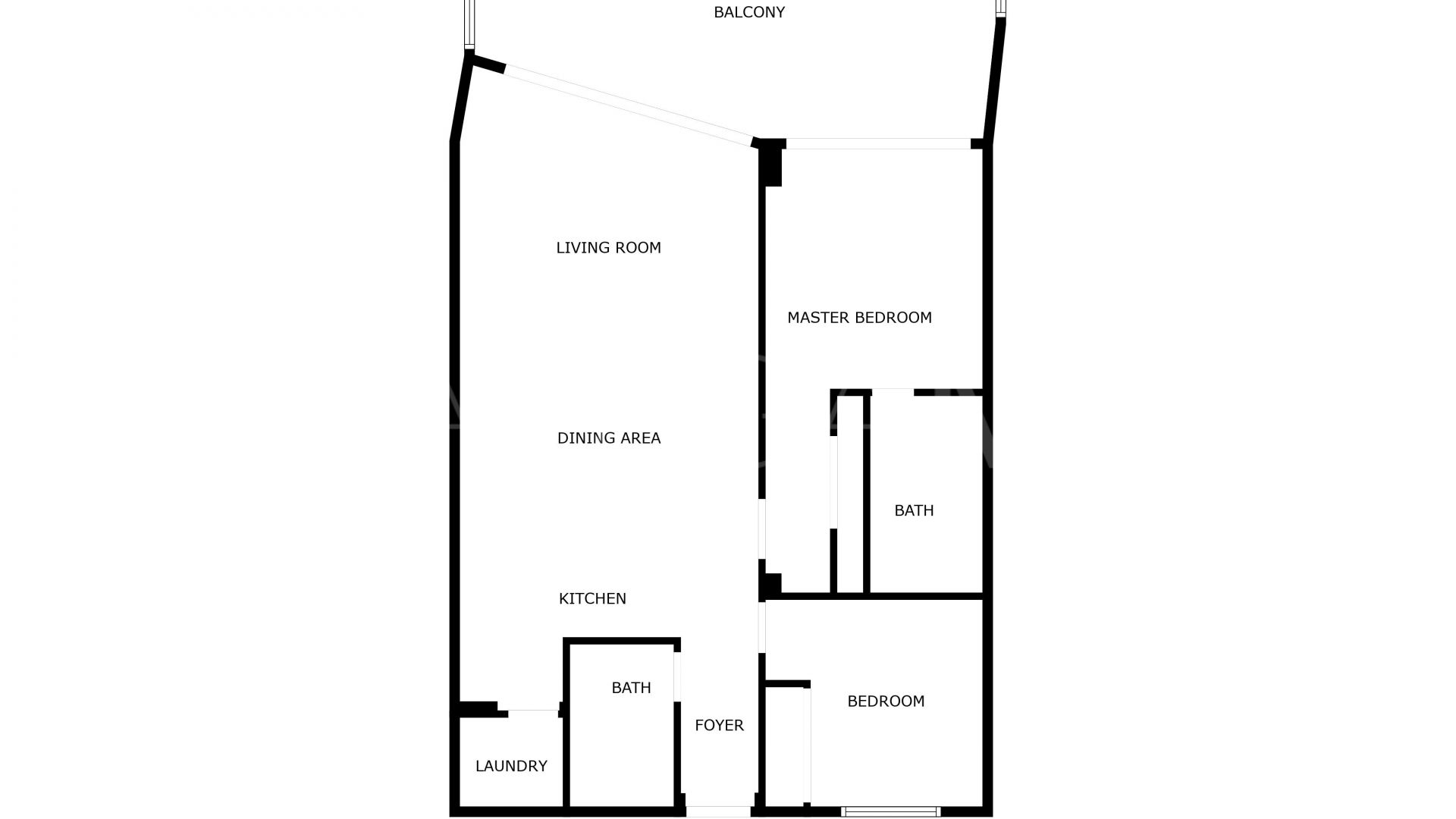 Buy apartamento in Carvajal with 2 bedrooms
