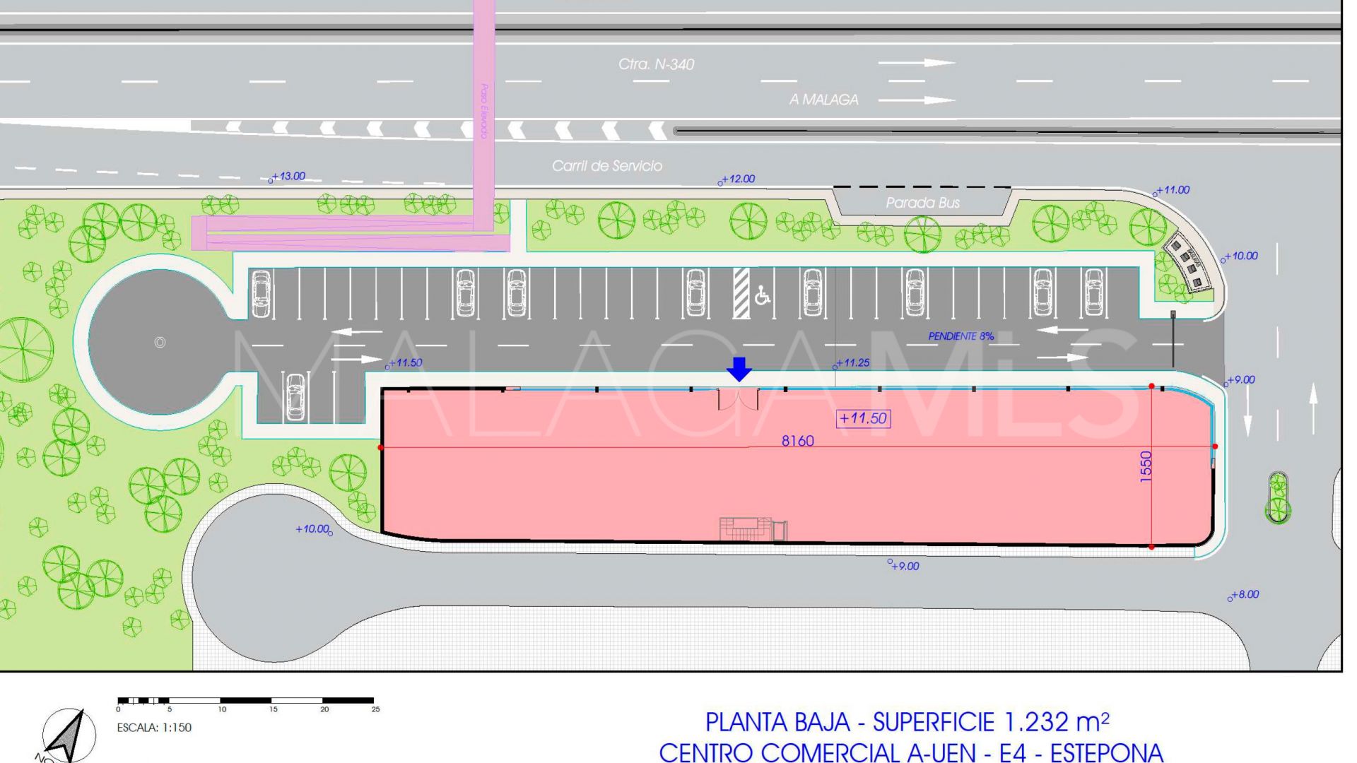 Terrain for sale in Estepona Est