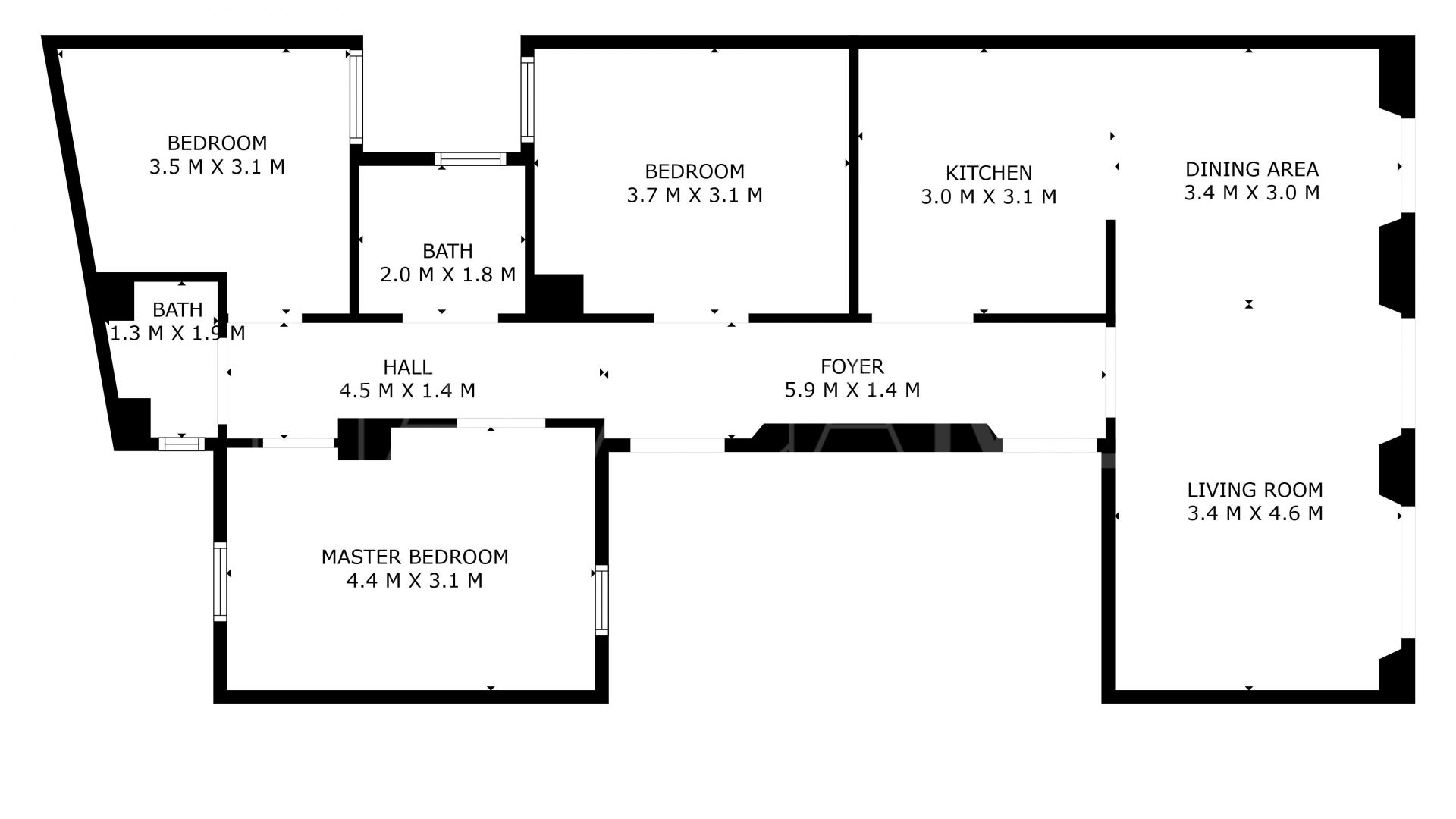 Appartement for sale in Malaga - Centro