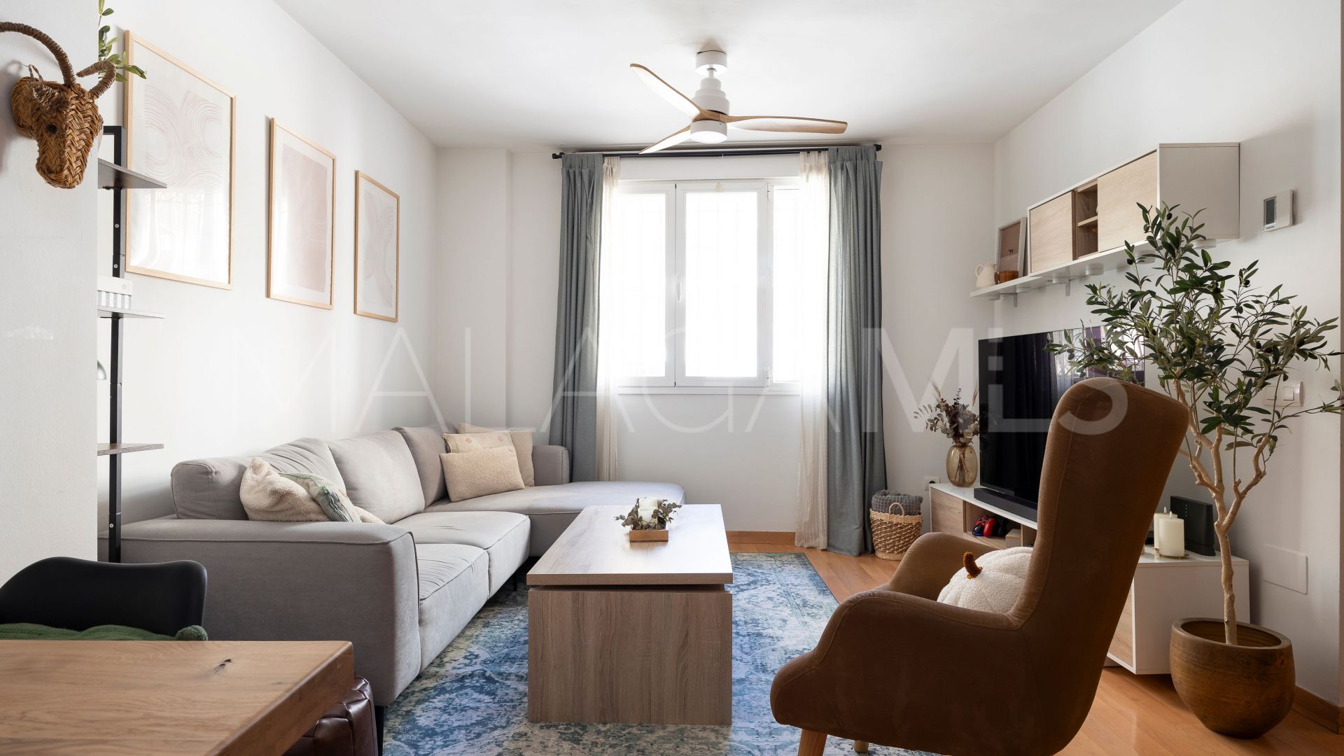 For sale 2 bedrooms ground floor apartment in Malaga