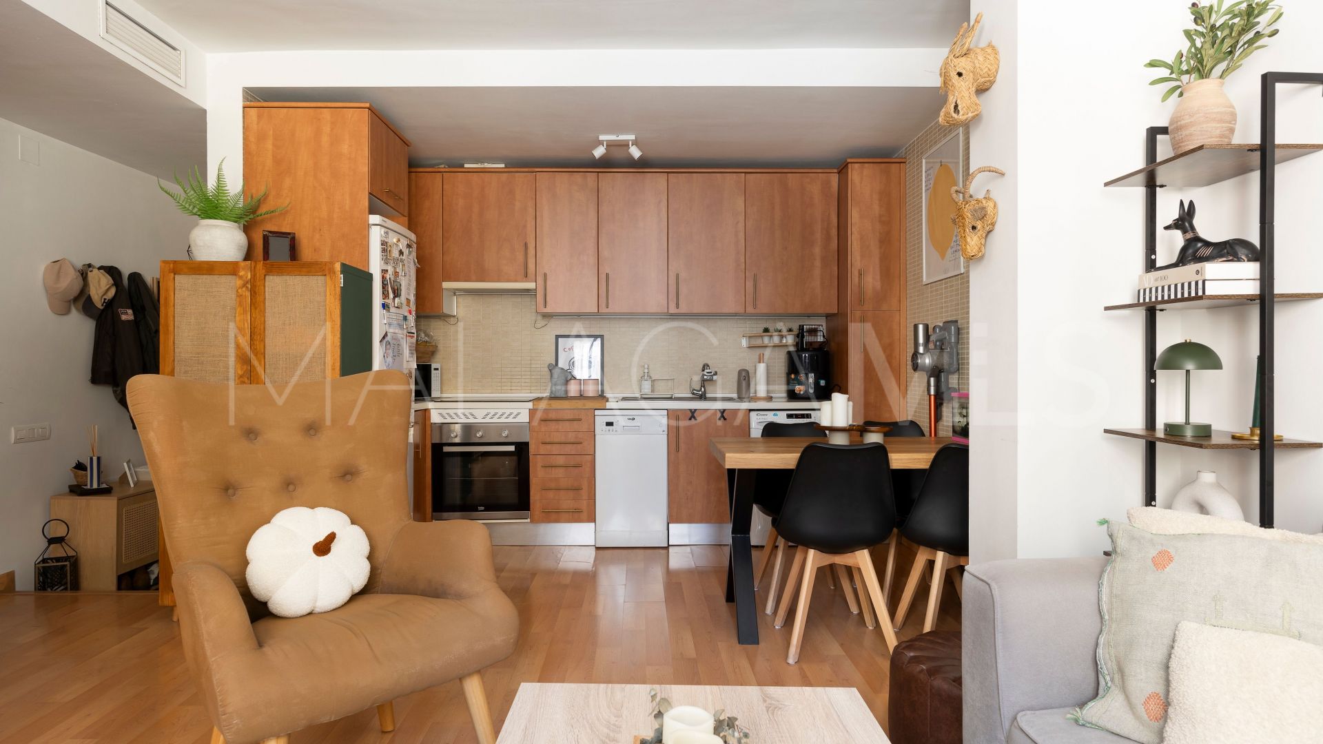 For sale 2 bedrooms ground floor apartment in Malaga