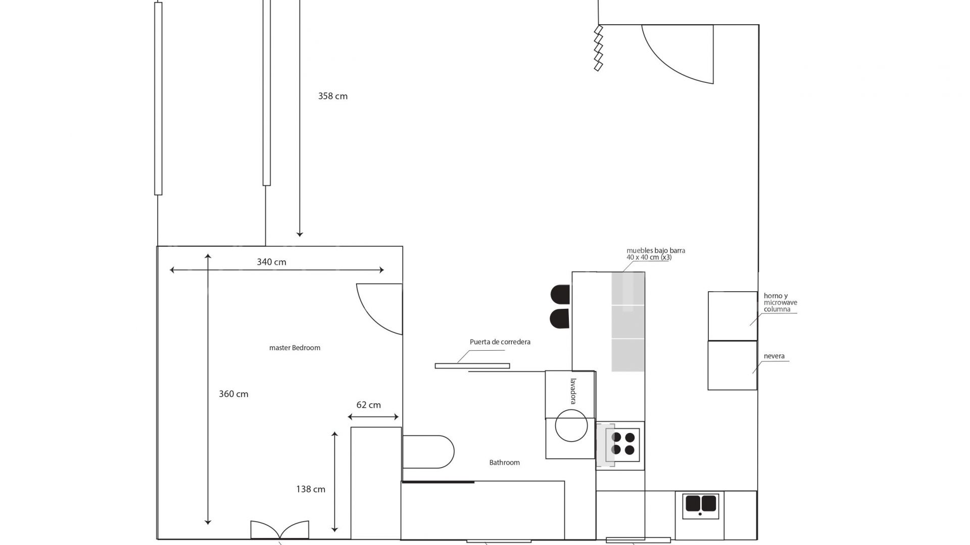 Apartamento de 1 bedroom a la venta in La Duquesa