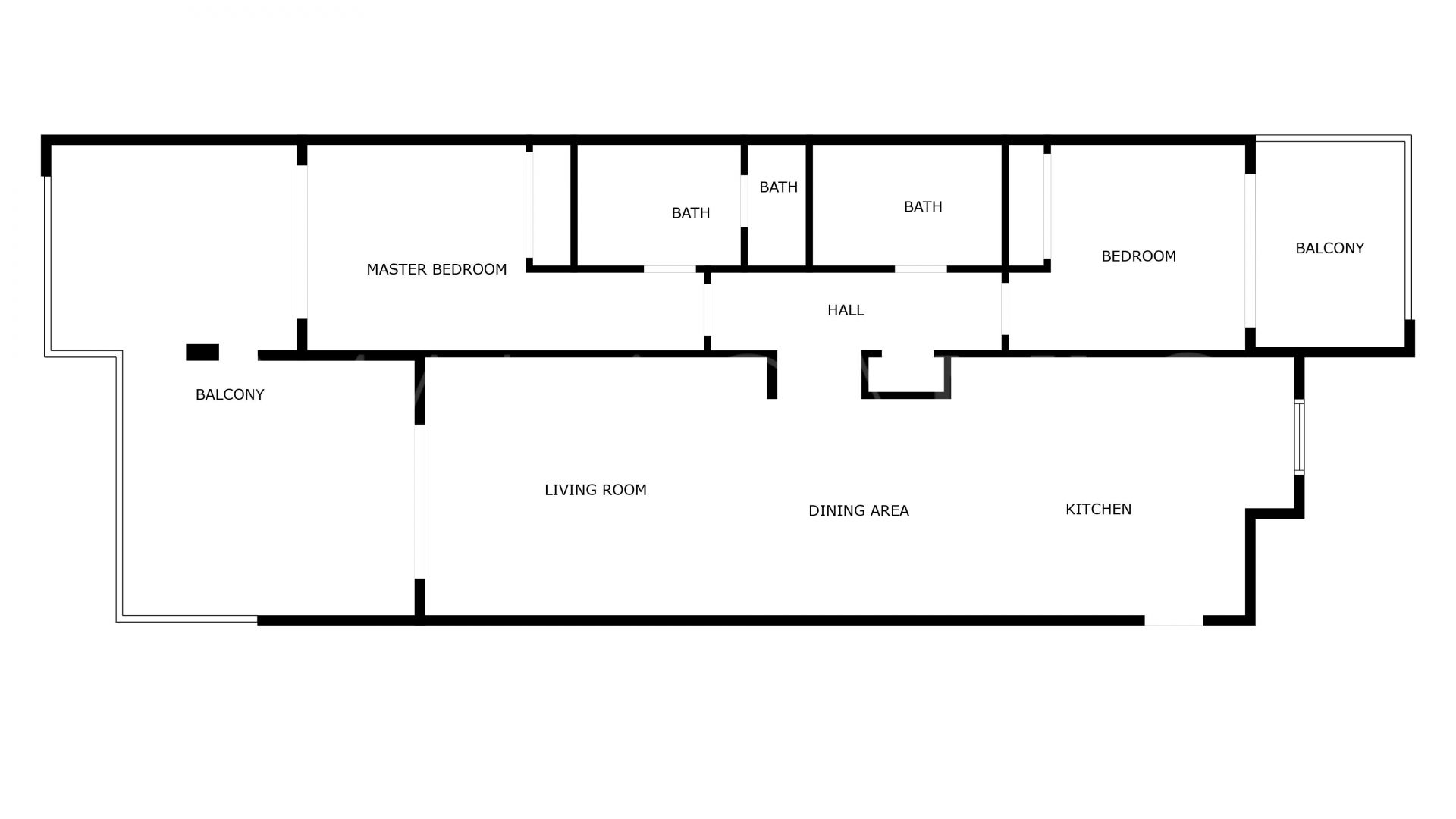 For sale ground floor apartment in Aloha with 2 bedrooms