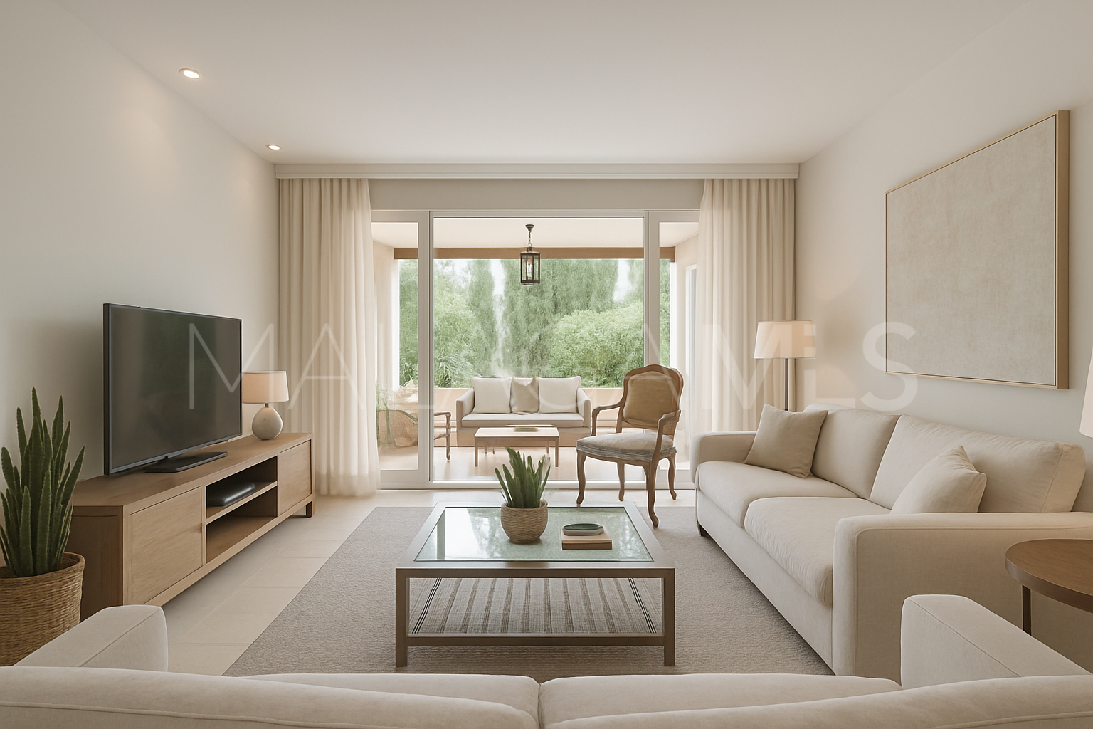 For sale ground floor apartment in Nagüeles