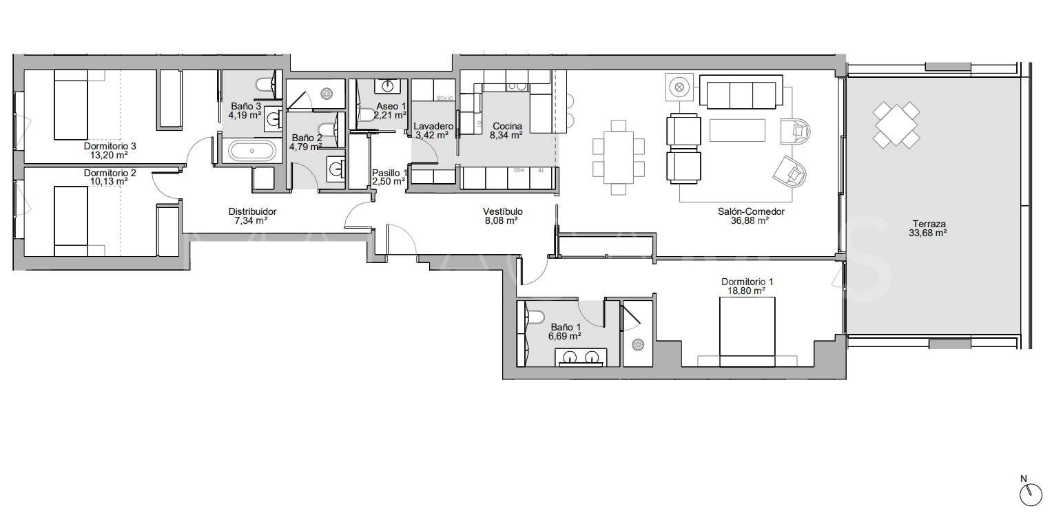 Appartement for sale in Malaga - Carretera de Cádiz