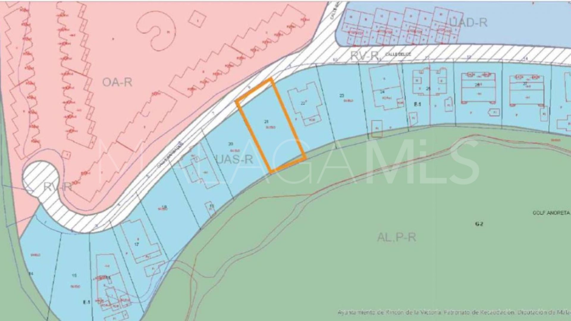 Terrain for sale in Torre de Benalgabon