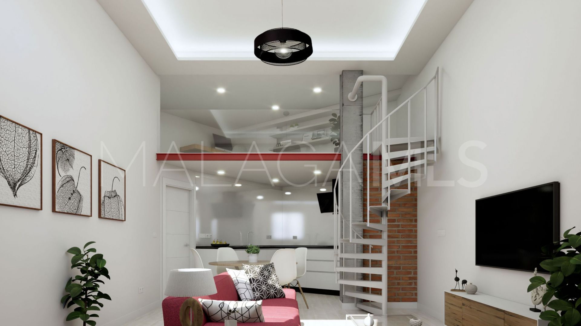 For sale Malaga ground floor apartment with 1 bedroom