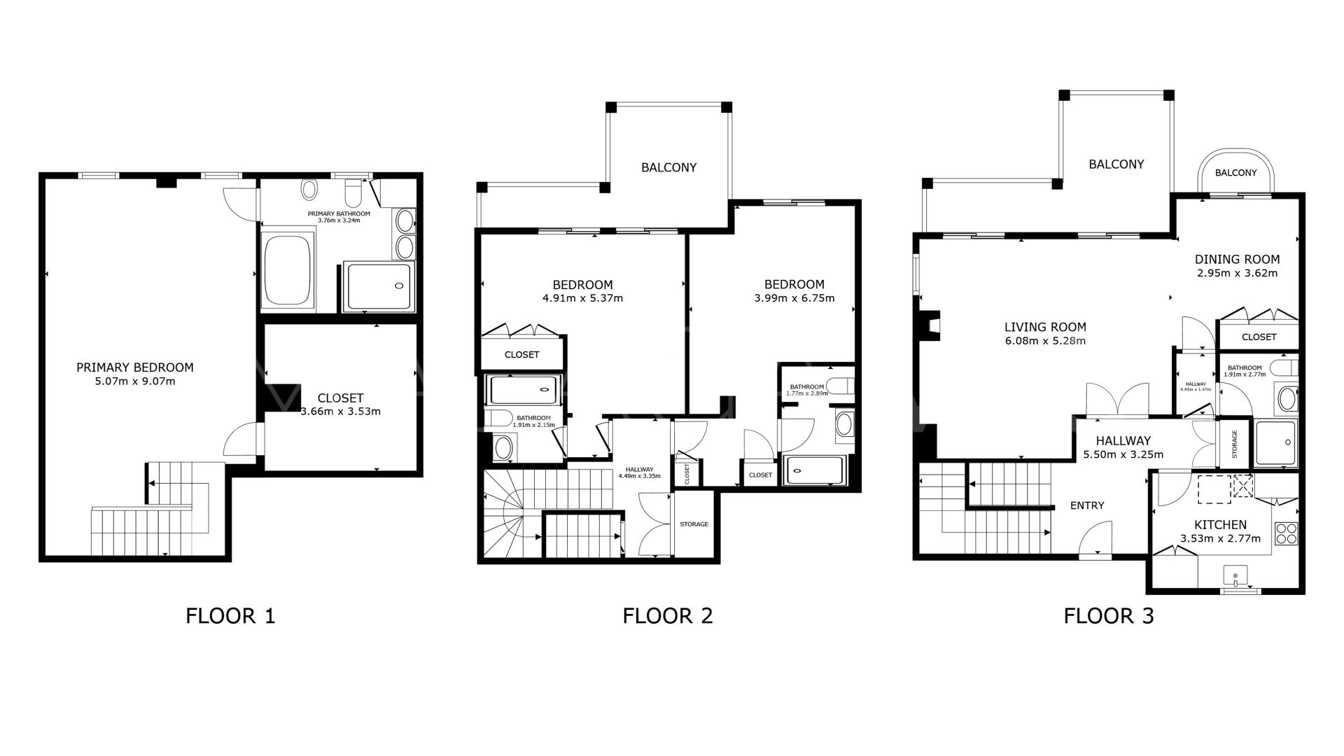 For sale Torrequebrada 3 bedrooms semi detached house