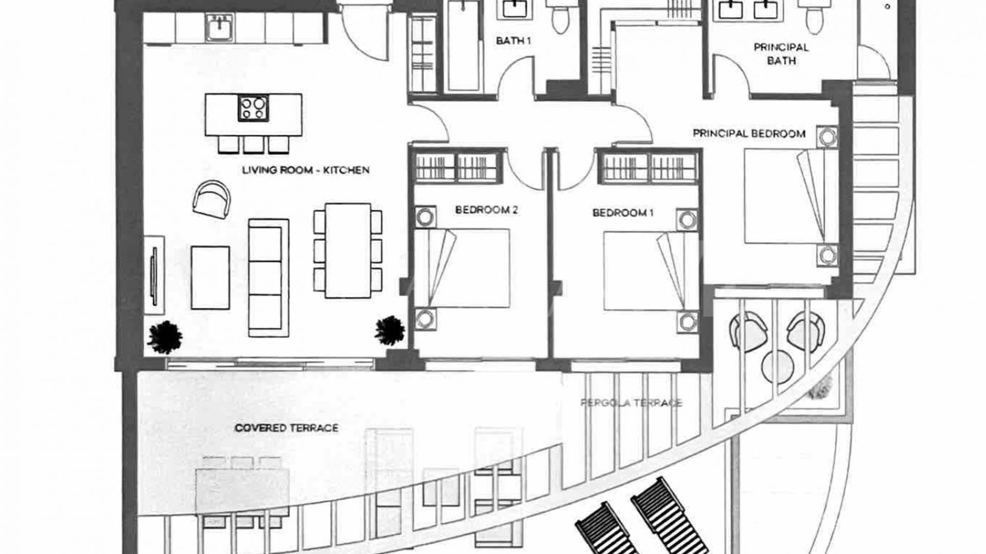 Appartement for sale in Cala de Mijas