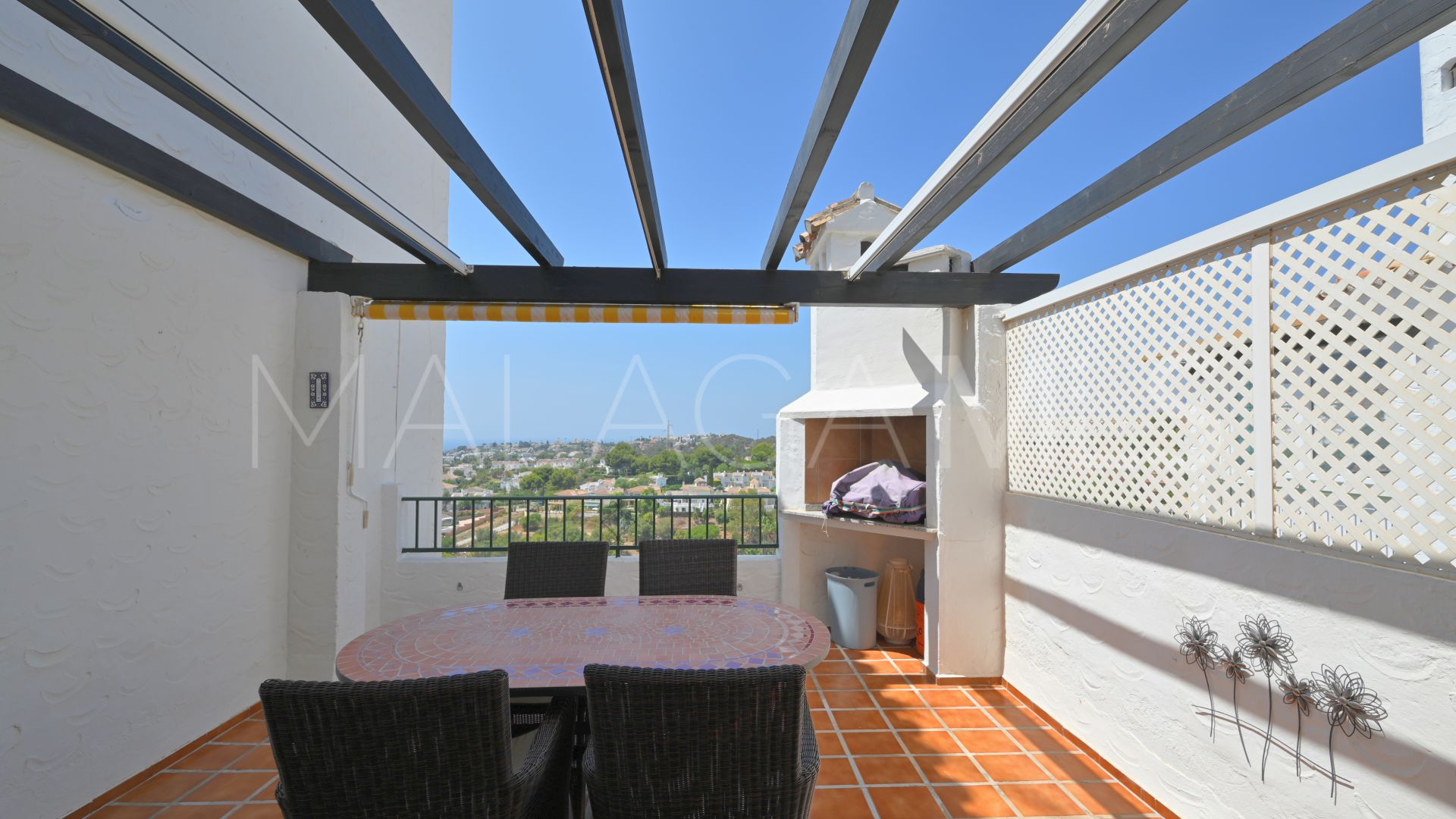 For sale 3 bedrooms duplex penthouse in Calahonda