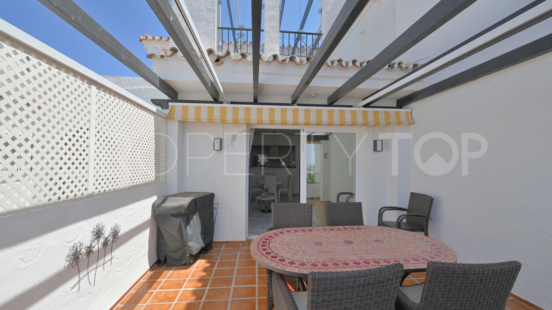 For sale 3 bedrooms duplex penthouse in Calahonda