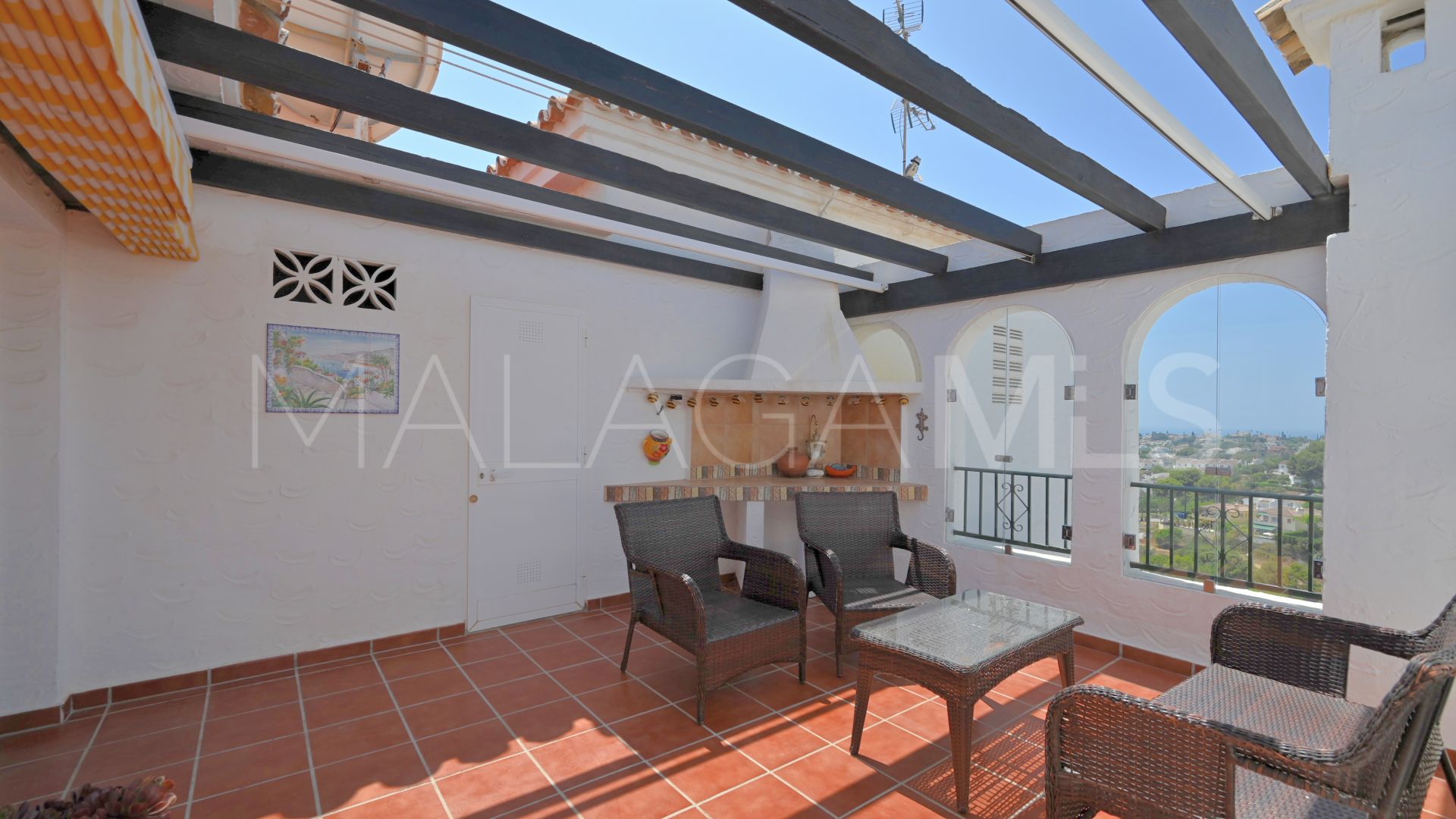 For sale 3 bedrooms duplex penthouse in Calahonda