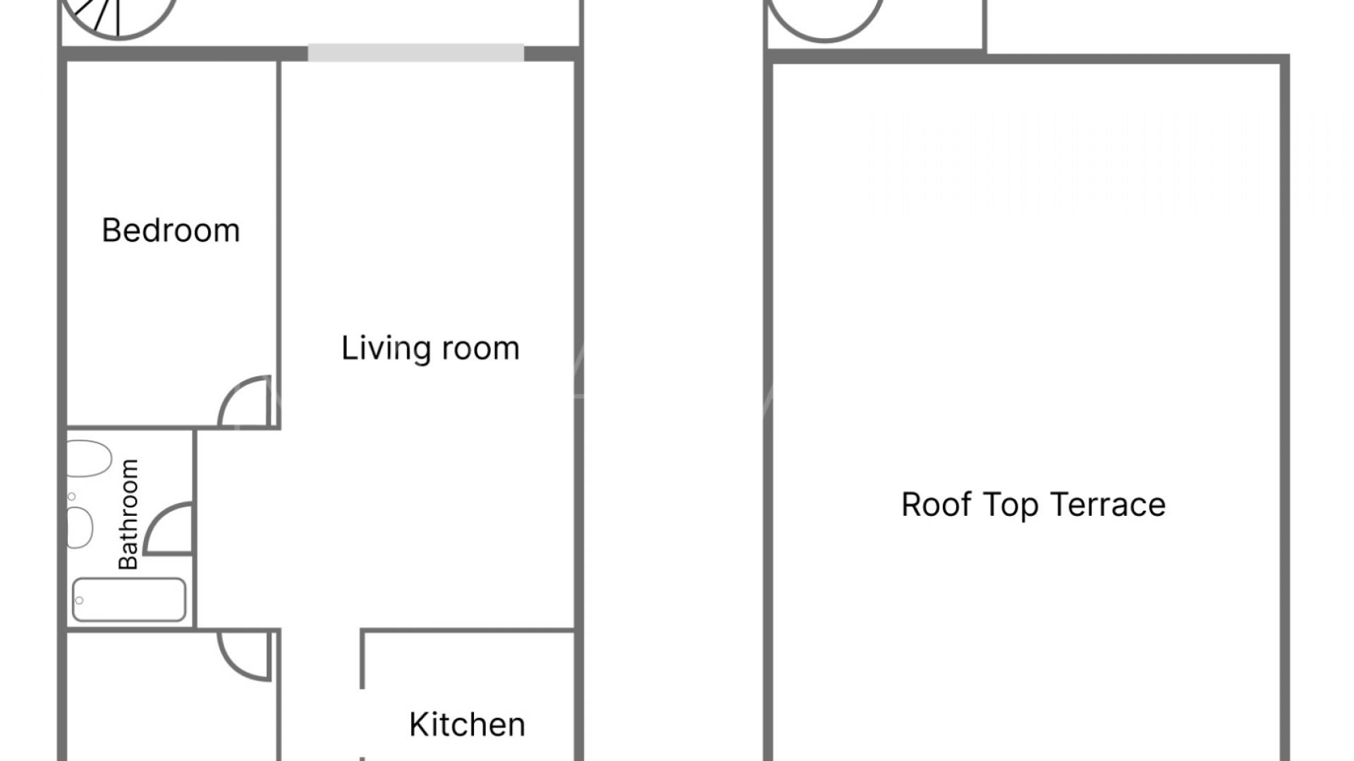 Takvåning for sale in Miraflores