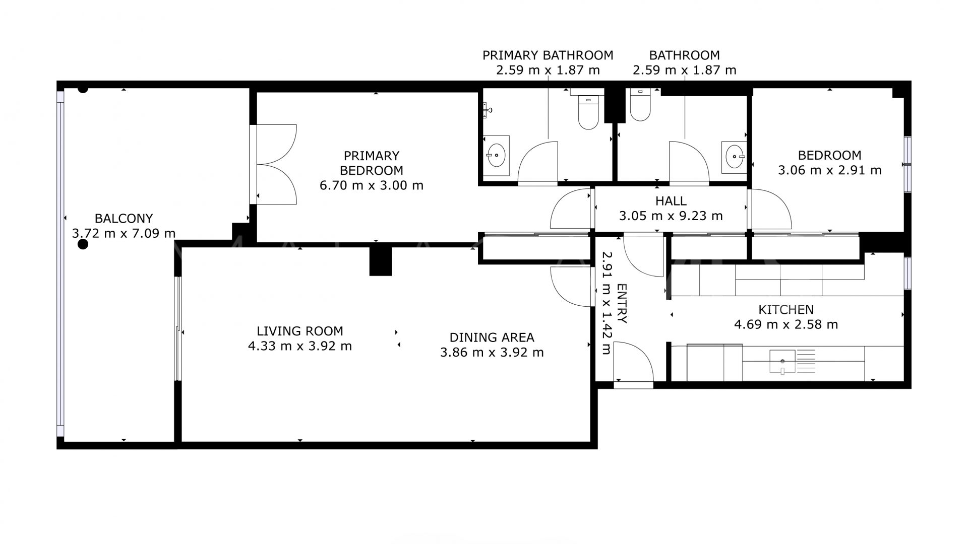 Se vende apartamento in Cabopino with 2 bedrooms