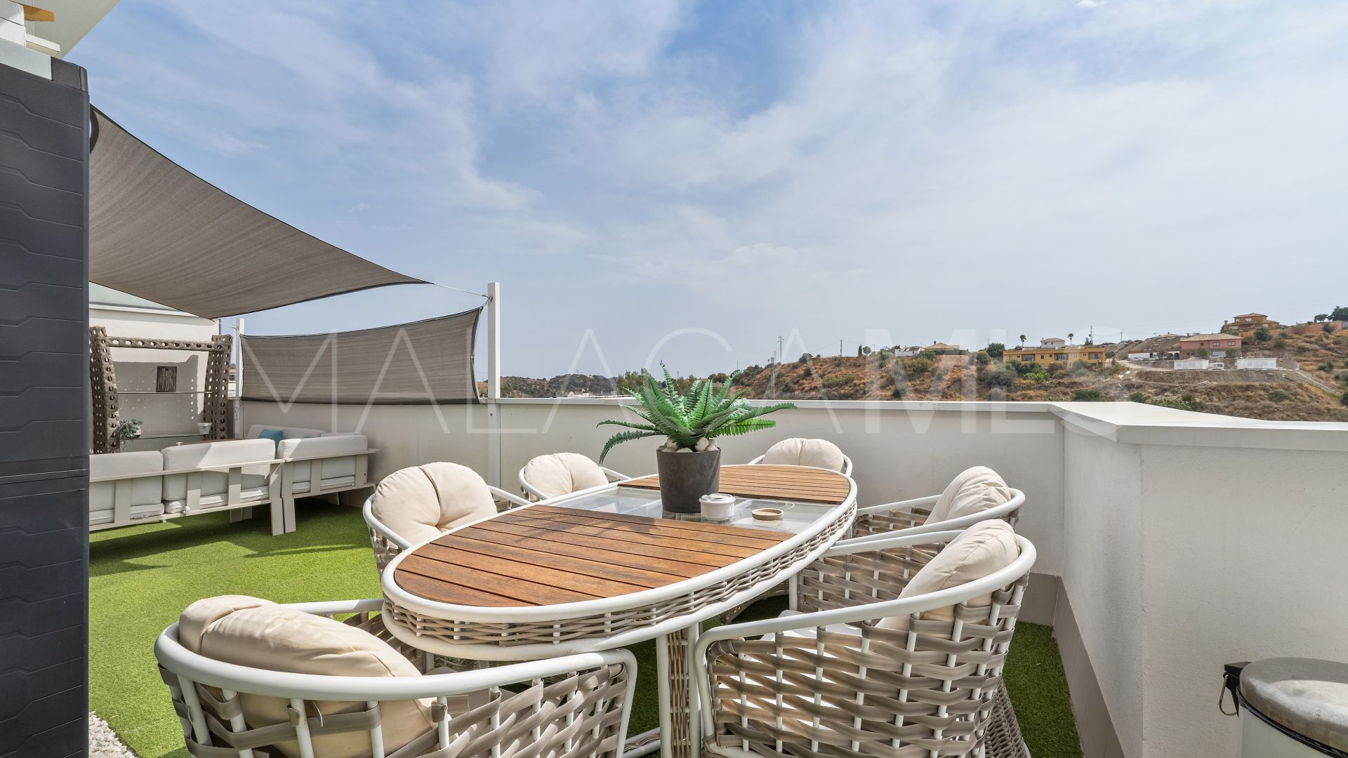 For sale Cala de Mijas penthouse with 2 bedrooms