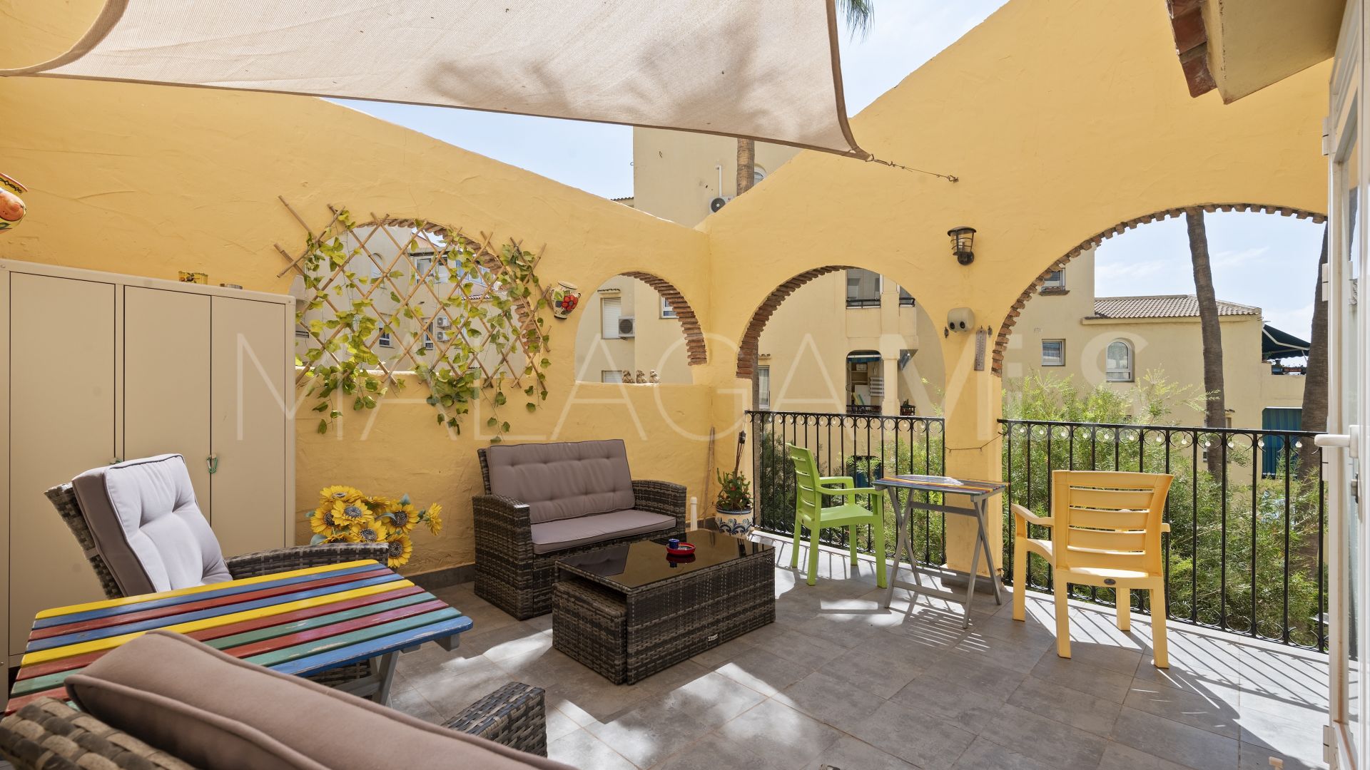 Torrequebrada, apartamento planta baja de 3 bedrooms for sale