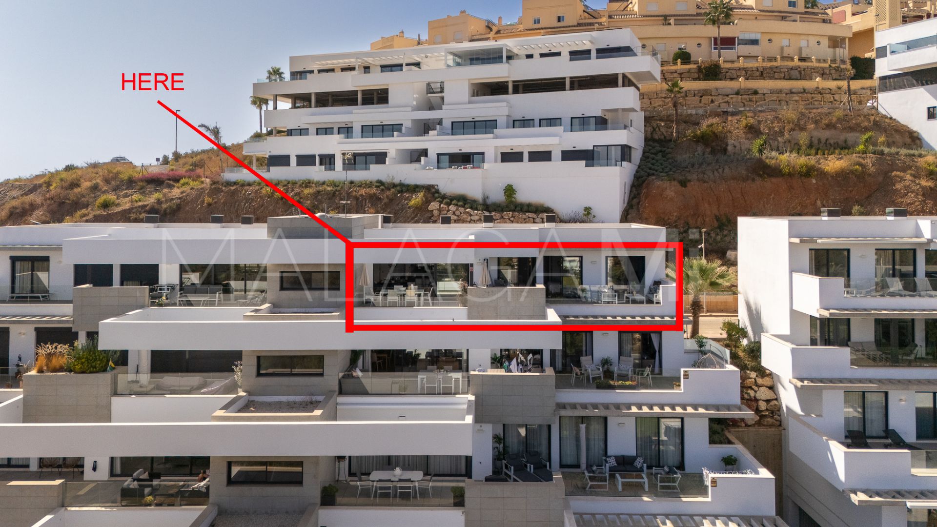 Penthaus for sale in Cala de Mijas