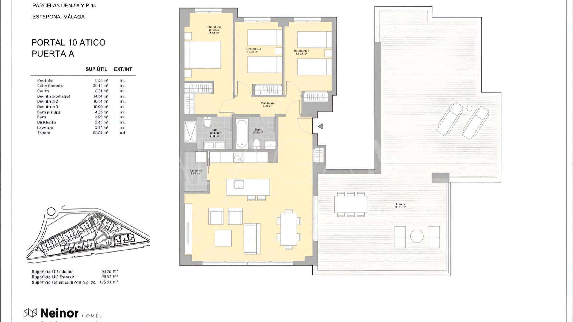 Penthaus for sale in Estepona Centre